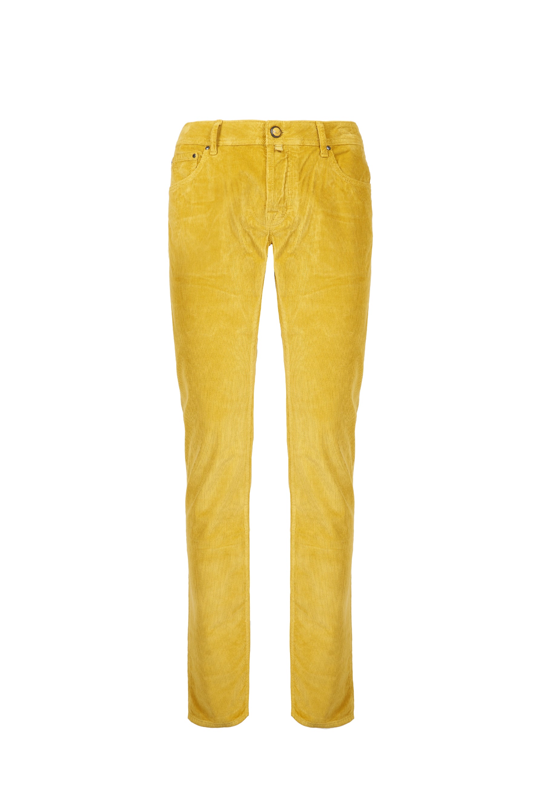 Pantalone Jacob Cohen Velluto Mille Righe Golden Yellow