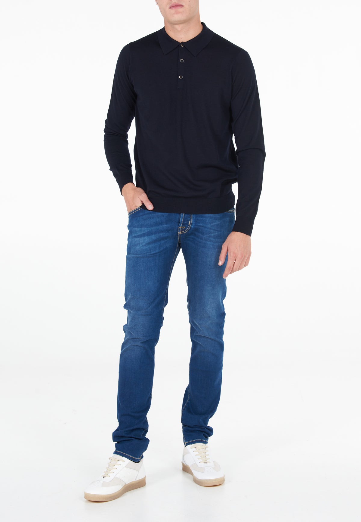 Polo Manica Lunga Merinos