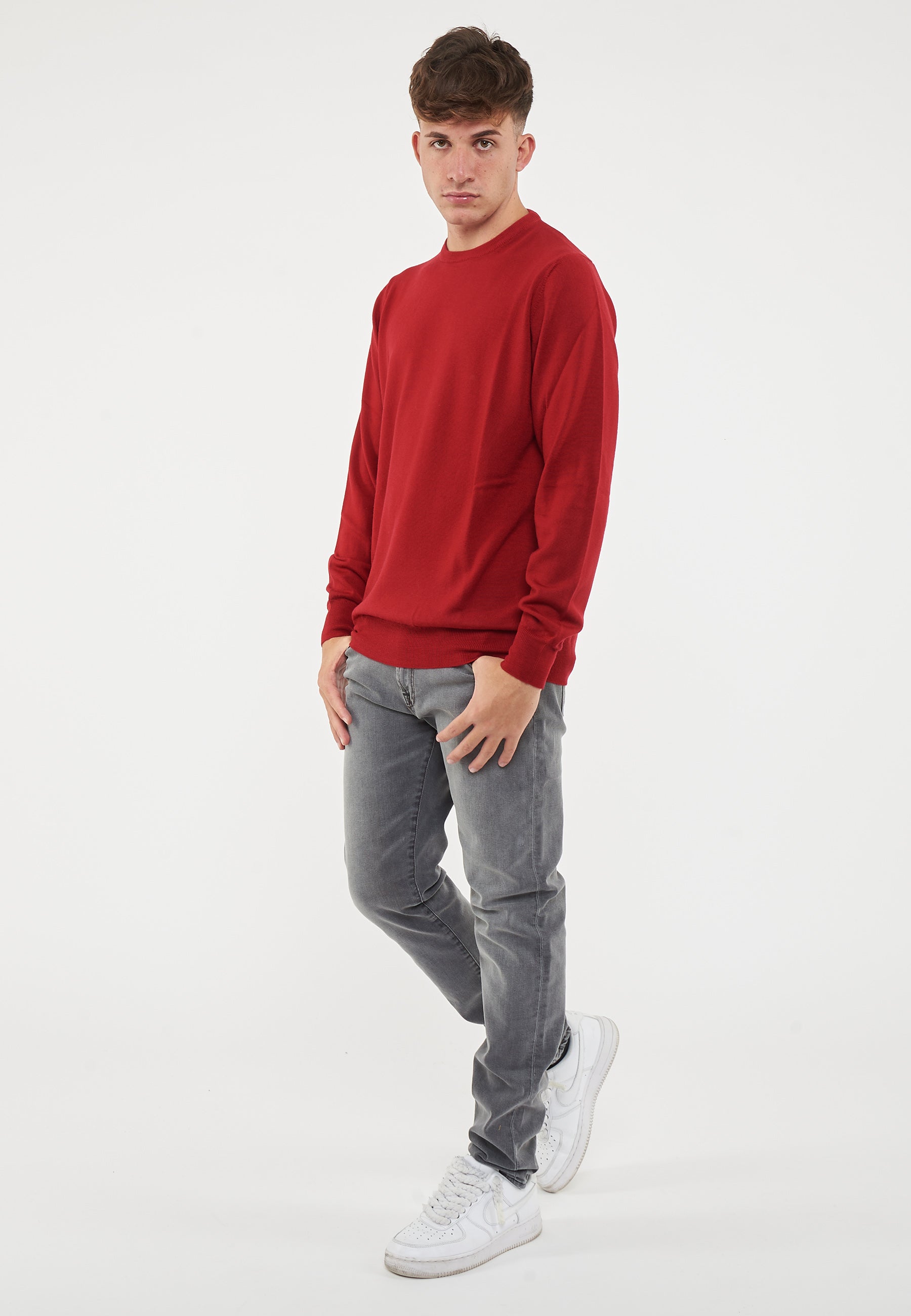 Maglia Girocollo Rosso