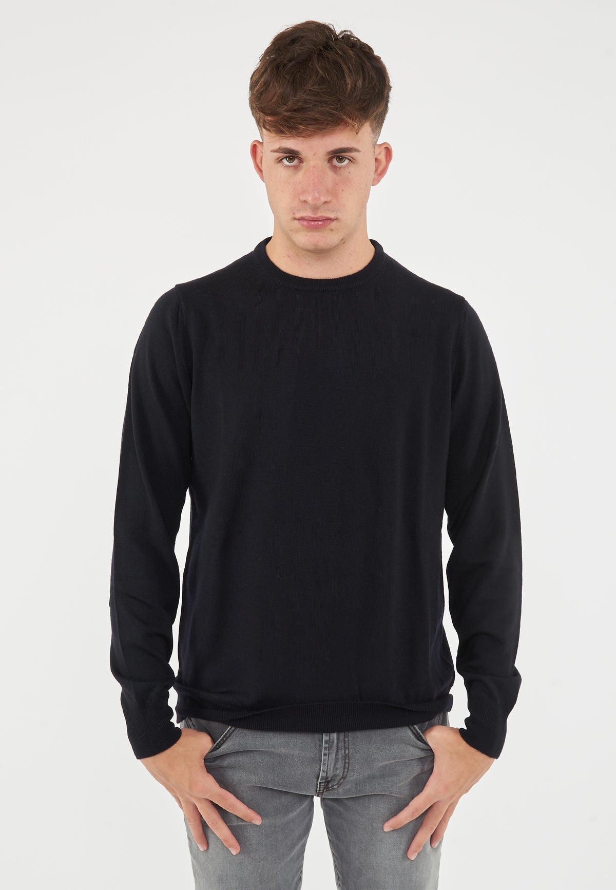 Maglia Girocollo Nero