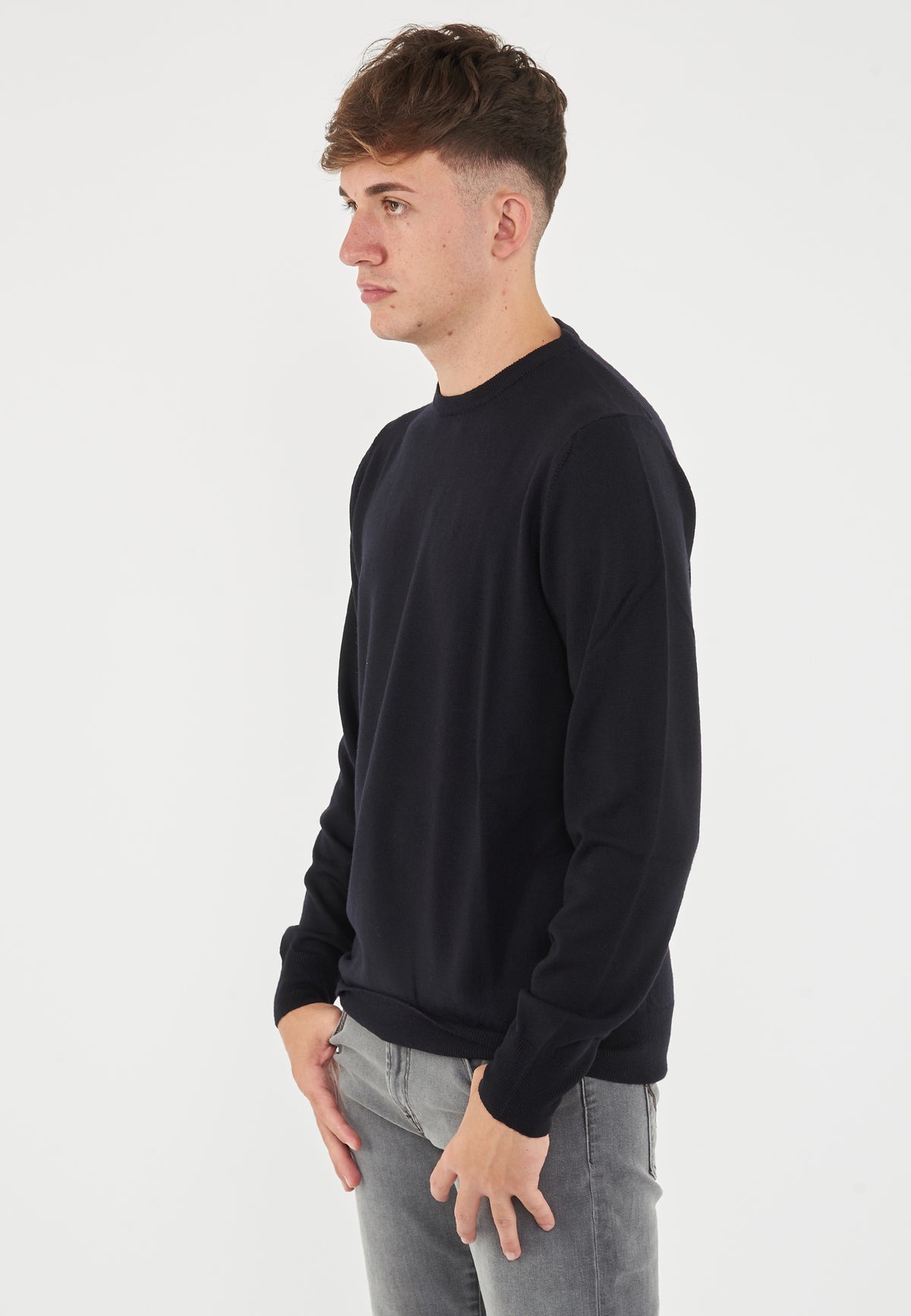Maglia Girocollo Nero