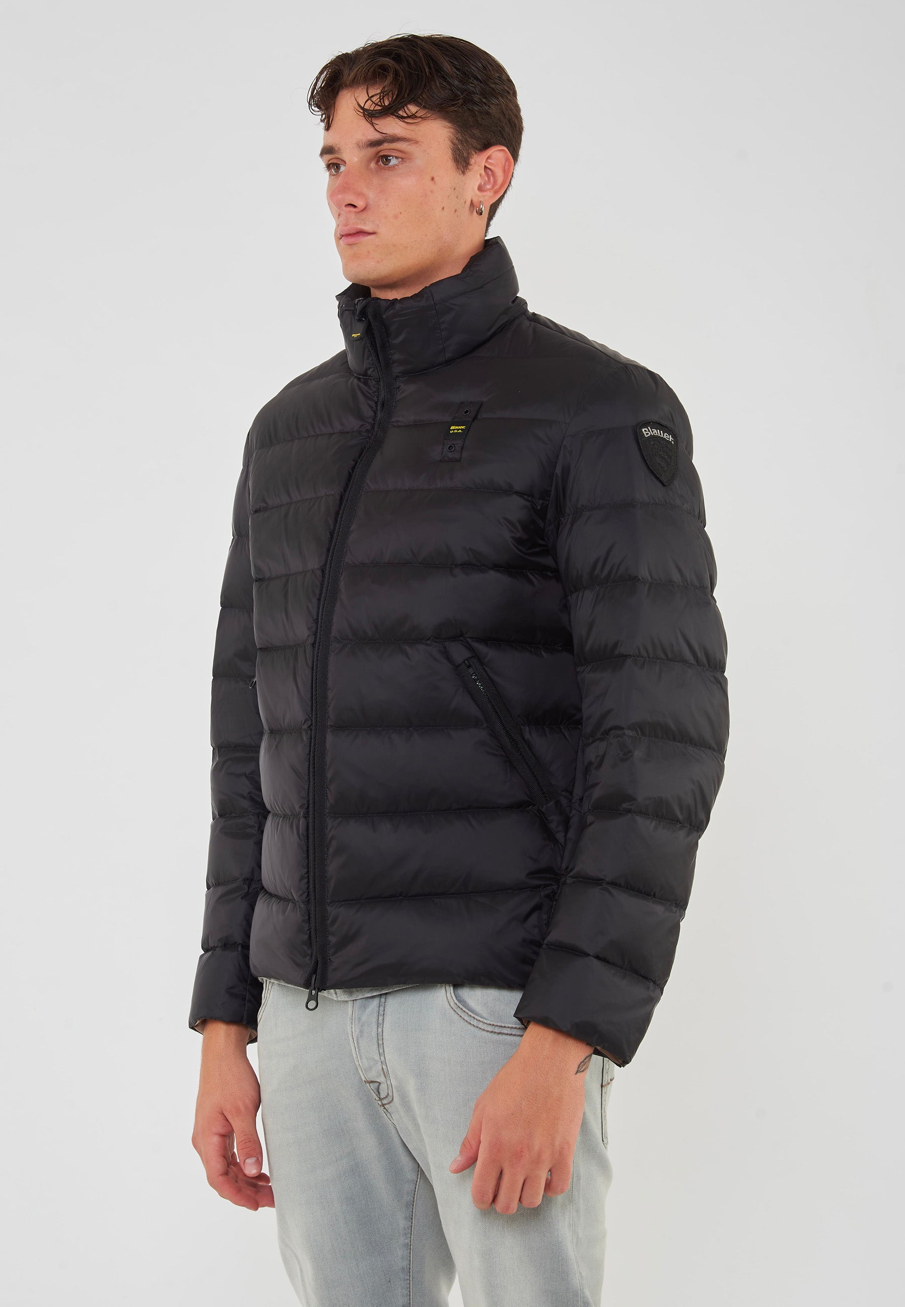 Piumino Con Collo Coreana Austin