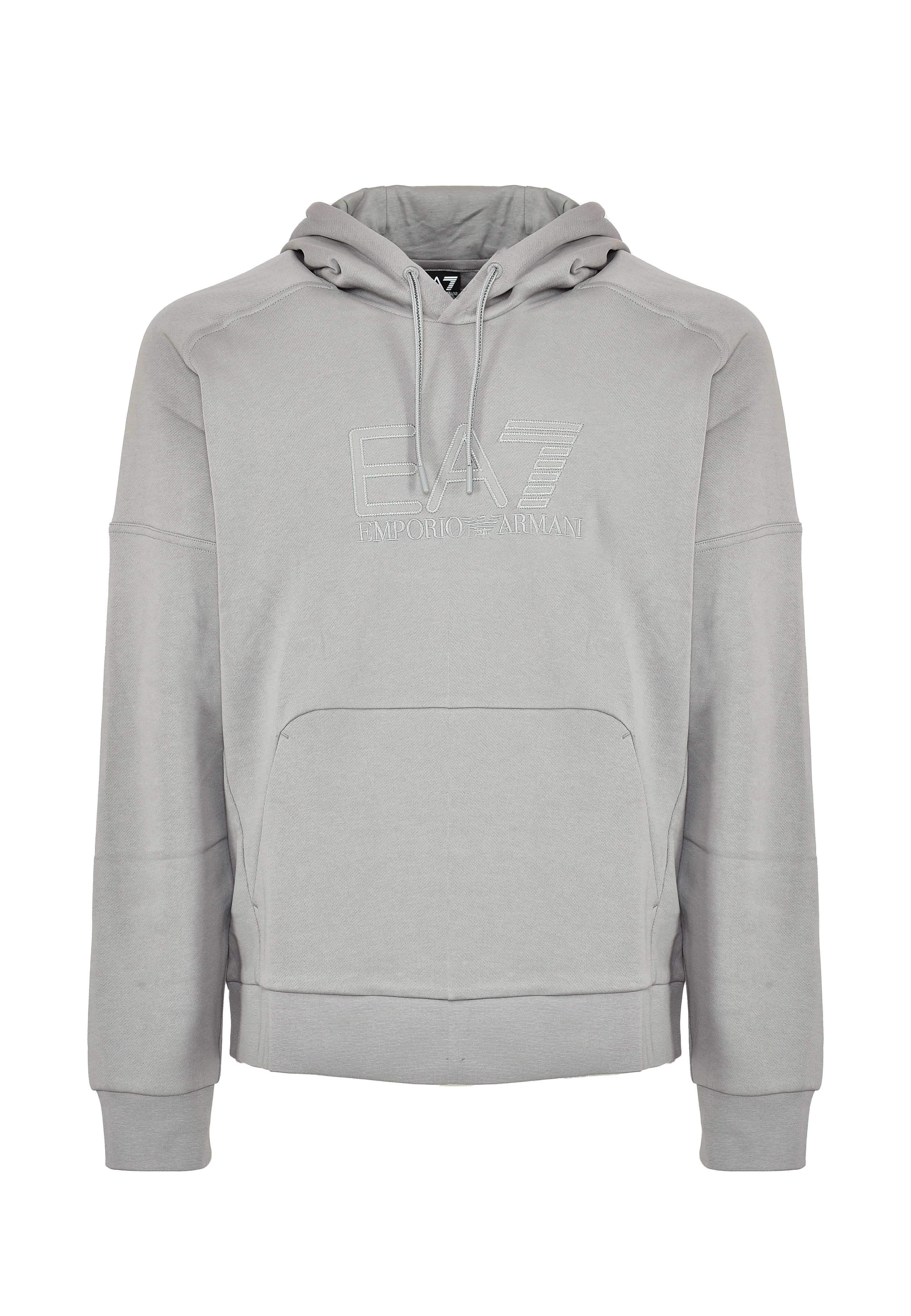 Felpa Con Cappuccio Visibility In Misto Cotone