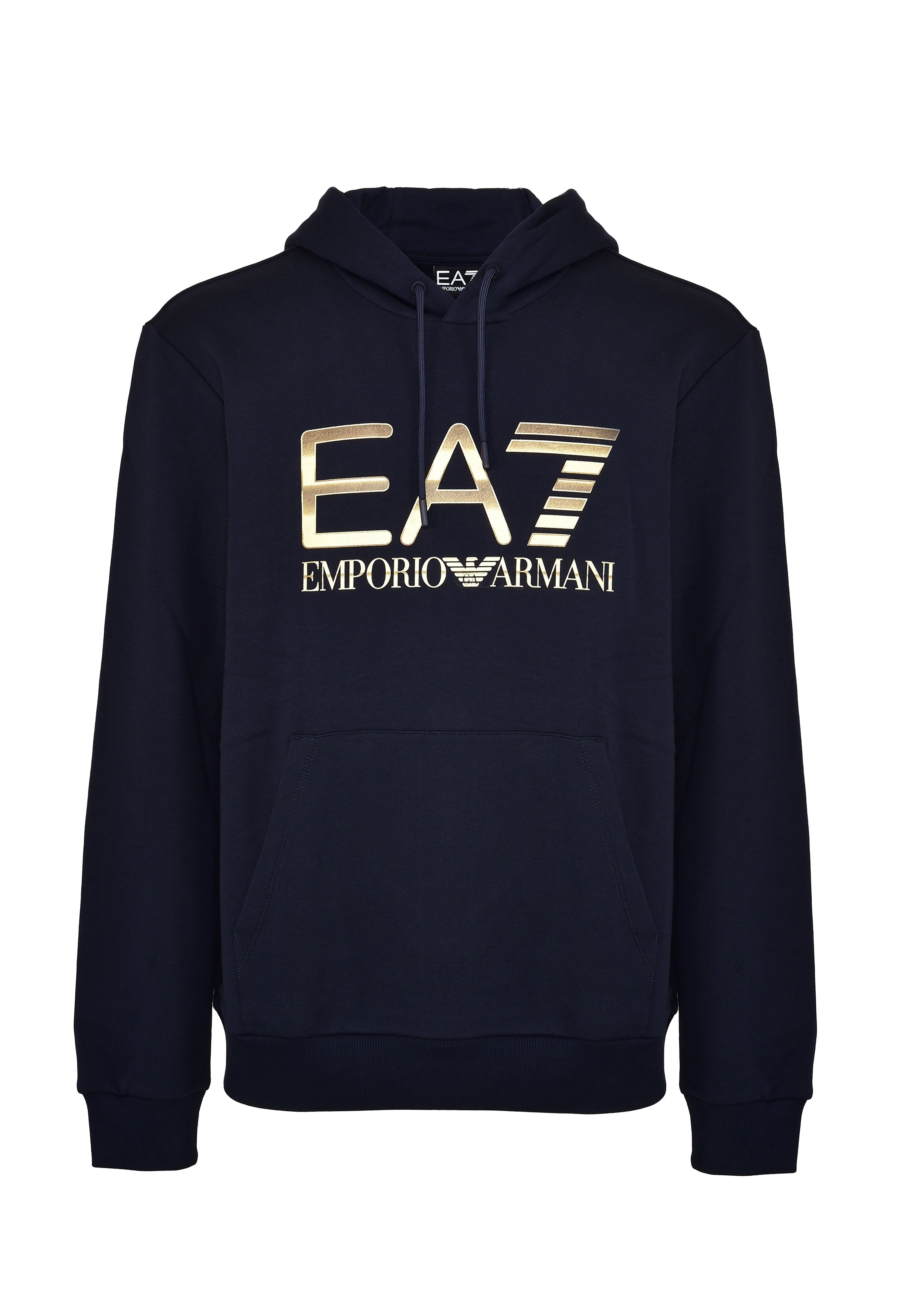 Felpa Con Cappuccio Logo Series In Cotone Stretch Con Maxi Logo