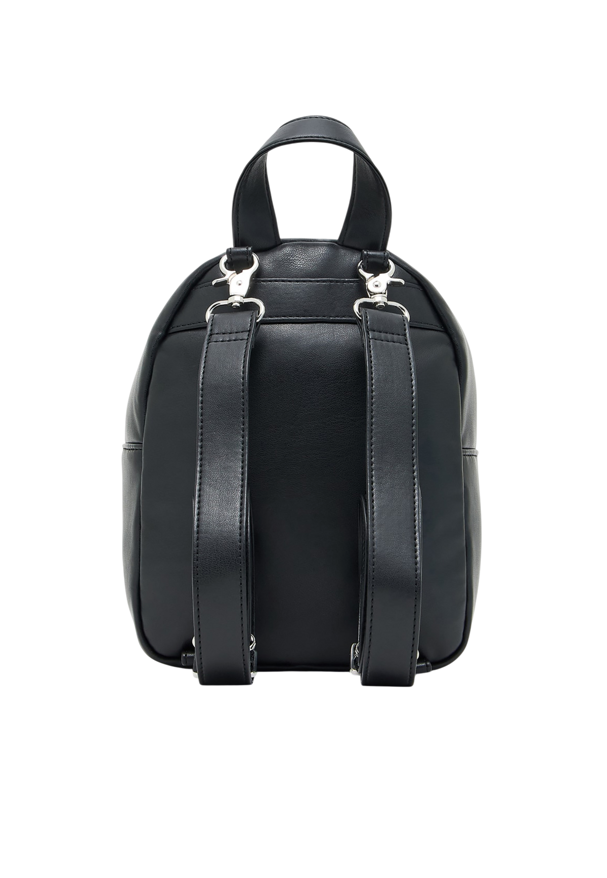 Winter Mix Mini Backpack in Leather-Effect Fabric