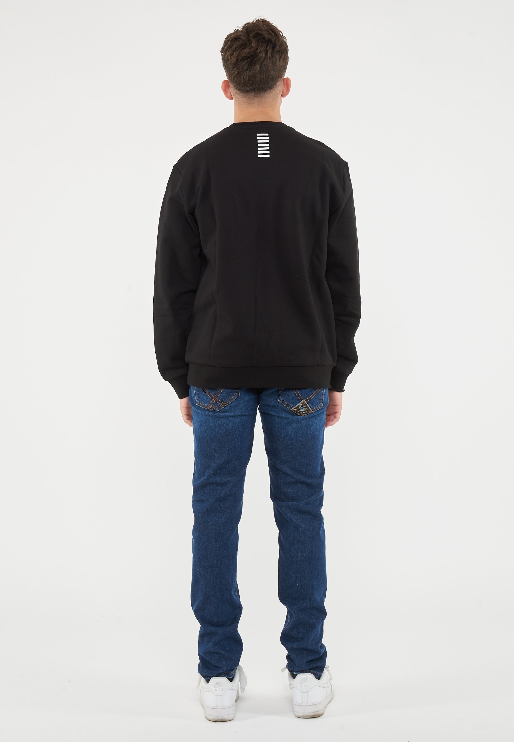 Felpa Girocollo Core Identity In Cotone