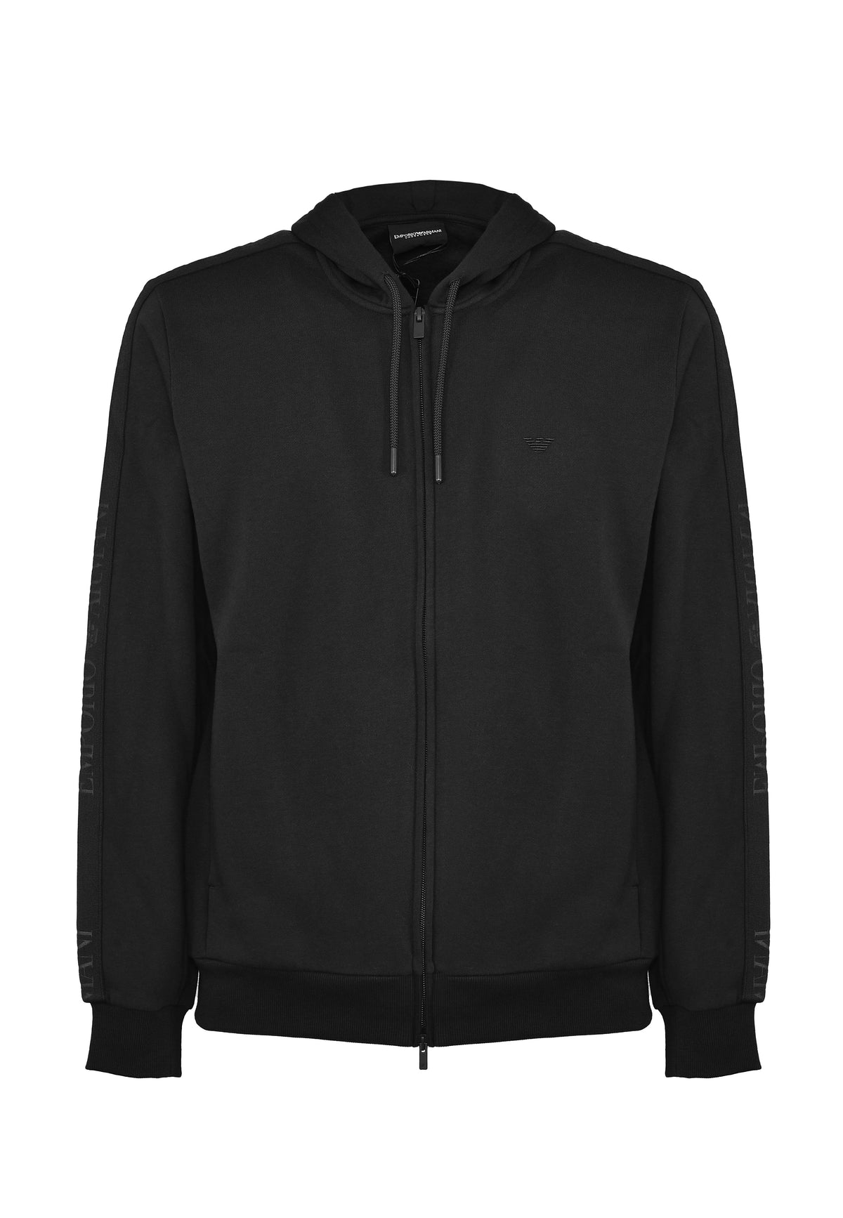 Felpa Con Cappuccio E Zip