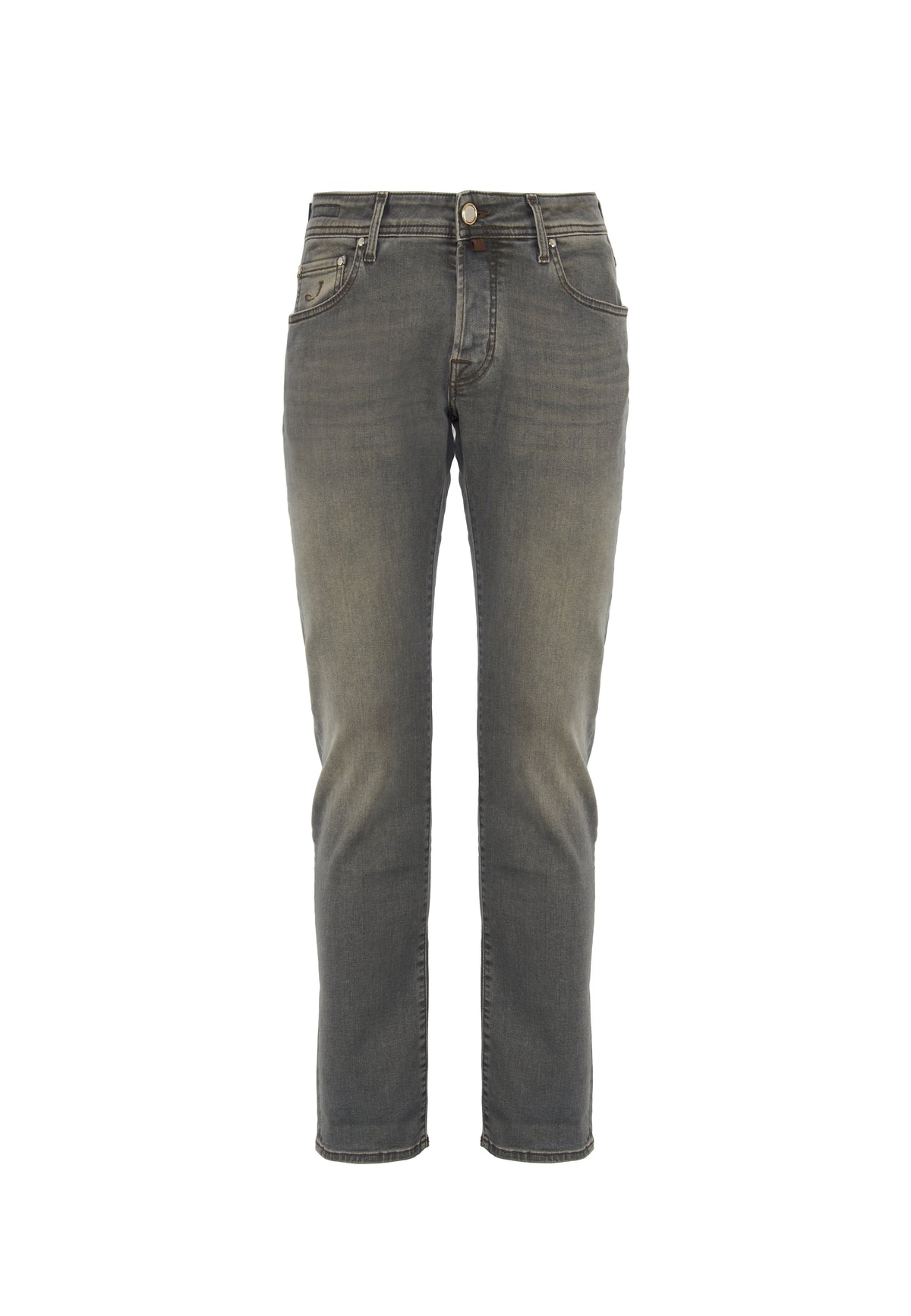 Nick Slim 5-Pocket Jeans in Super Stretch Denim Grey