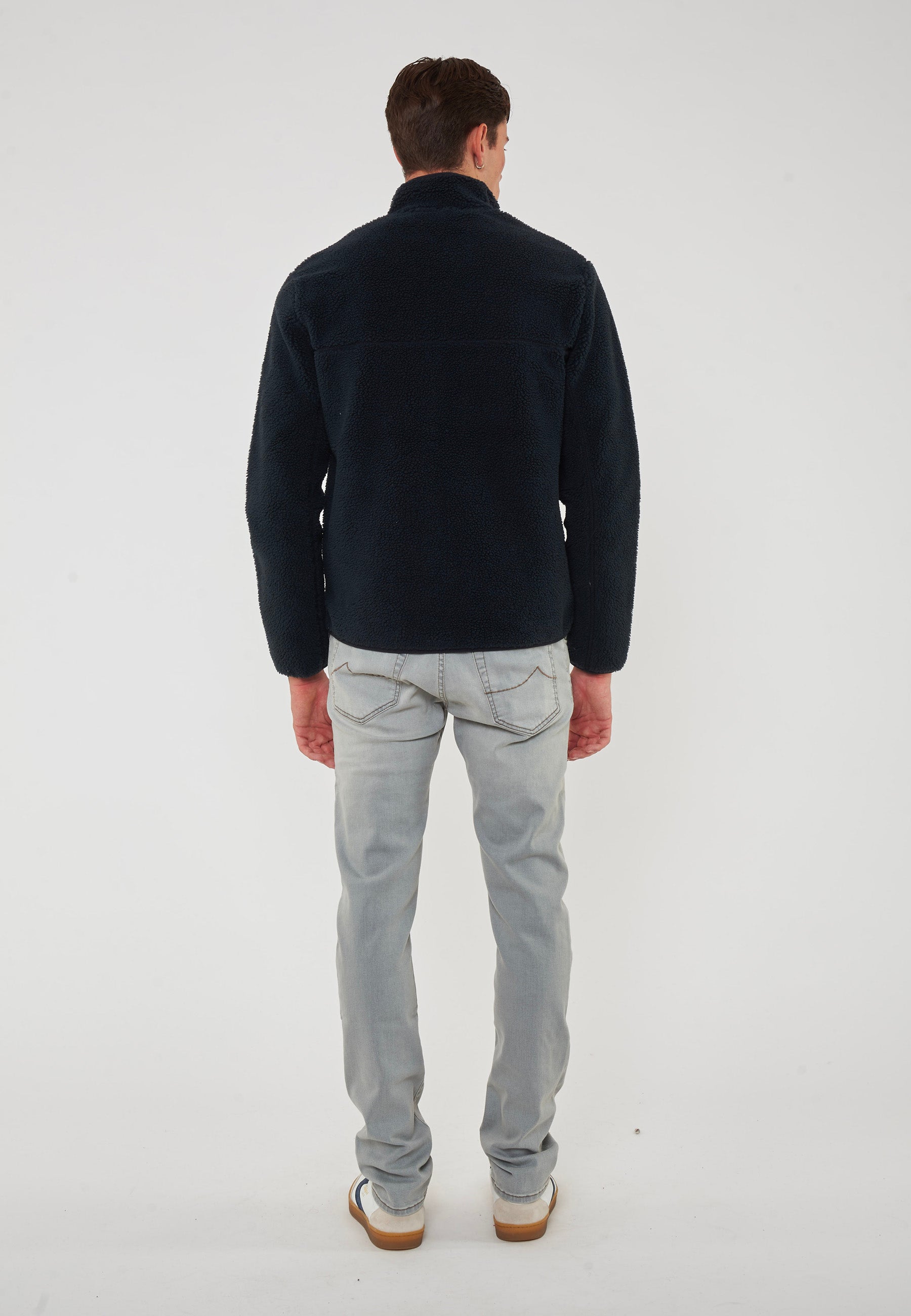 Felpa In Pile Con Zip Tynik