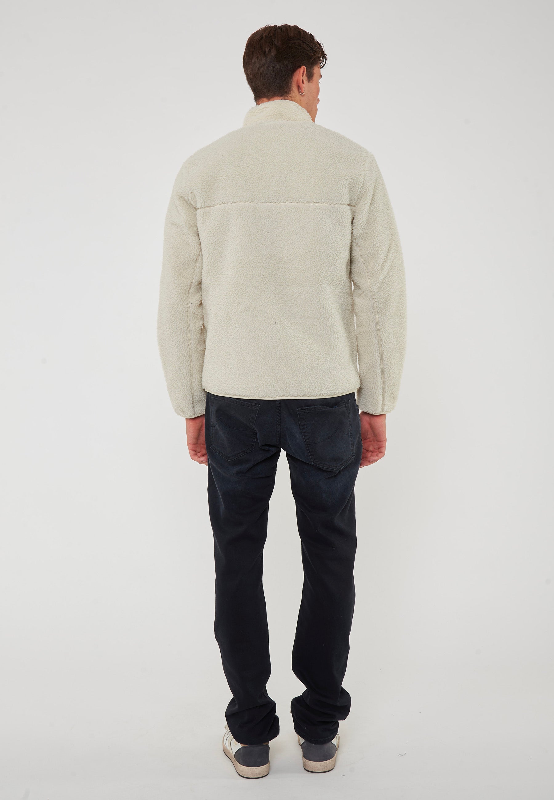 Felpa In Pile Con Zip Tynik