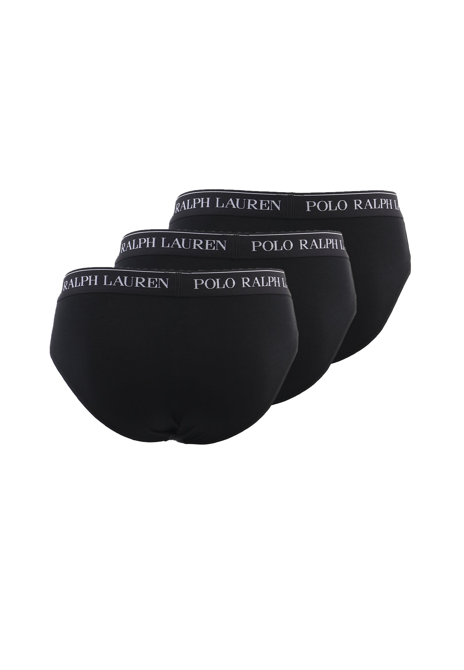 Confezione 3 Slip Ralph Lauren Nero