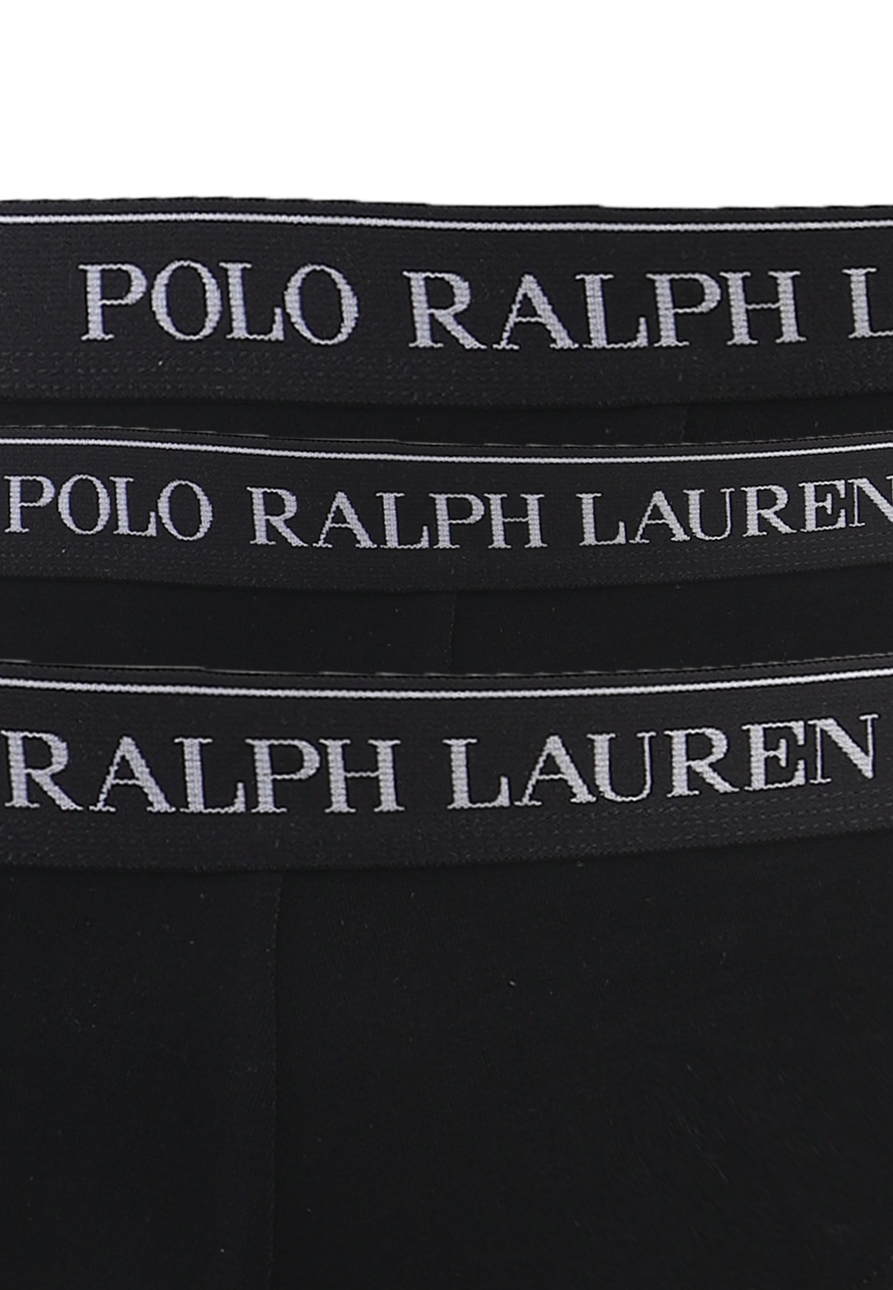 Confezione 3 Slip Ralph Lauren Nero