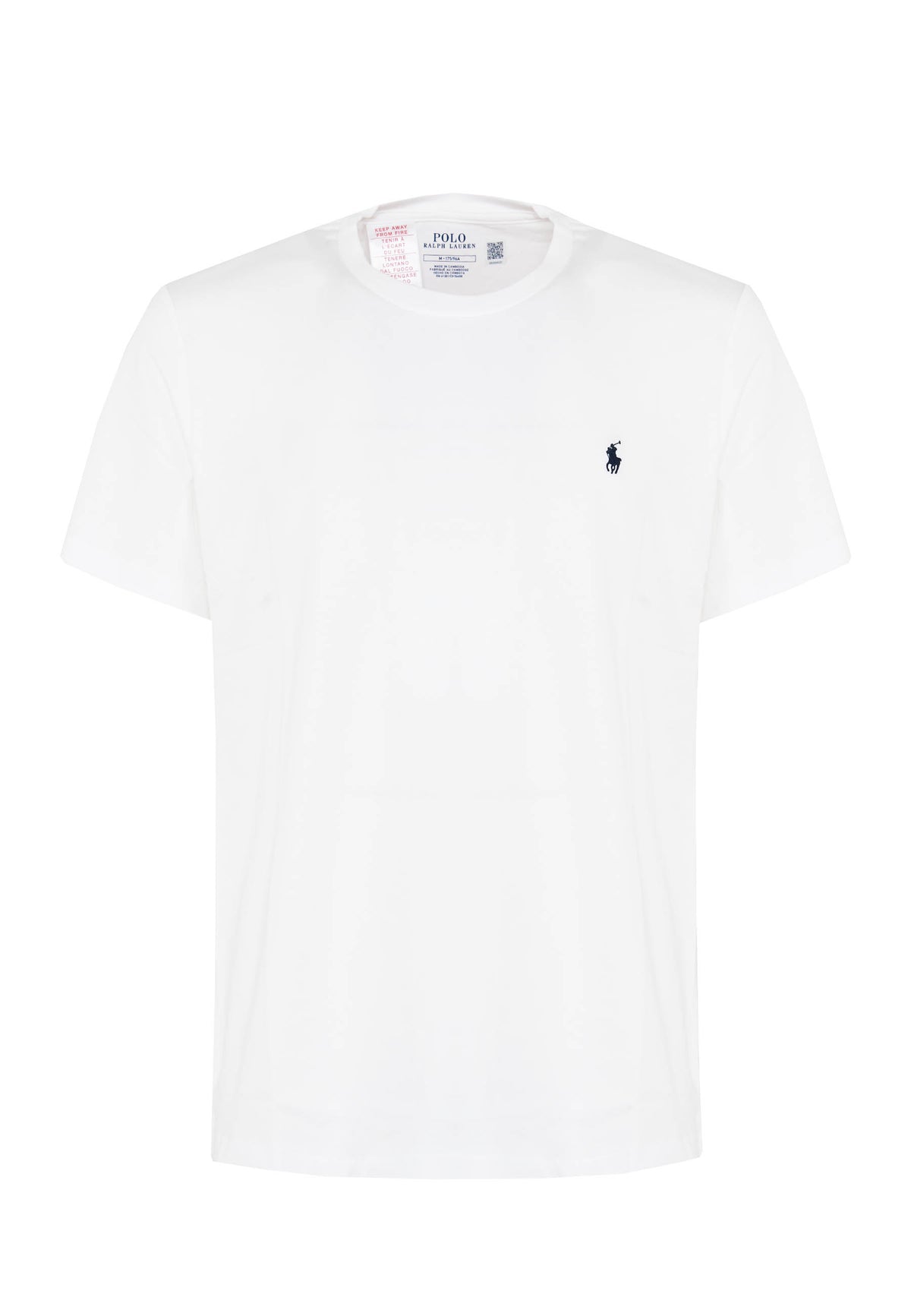 White Cotton Jersey T-Shirt
