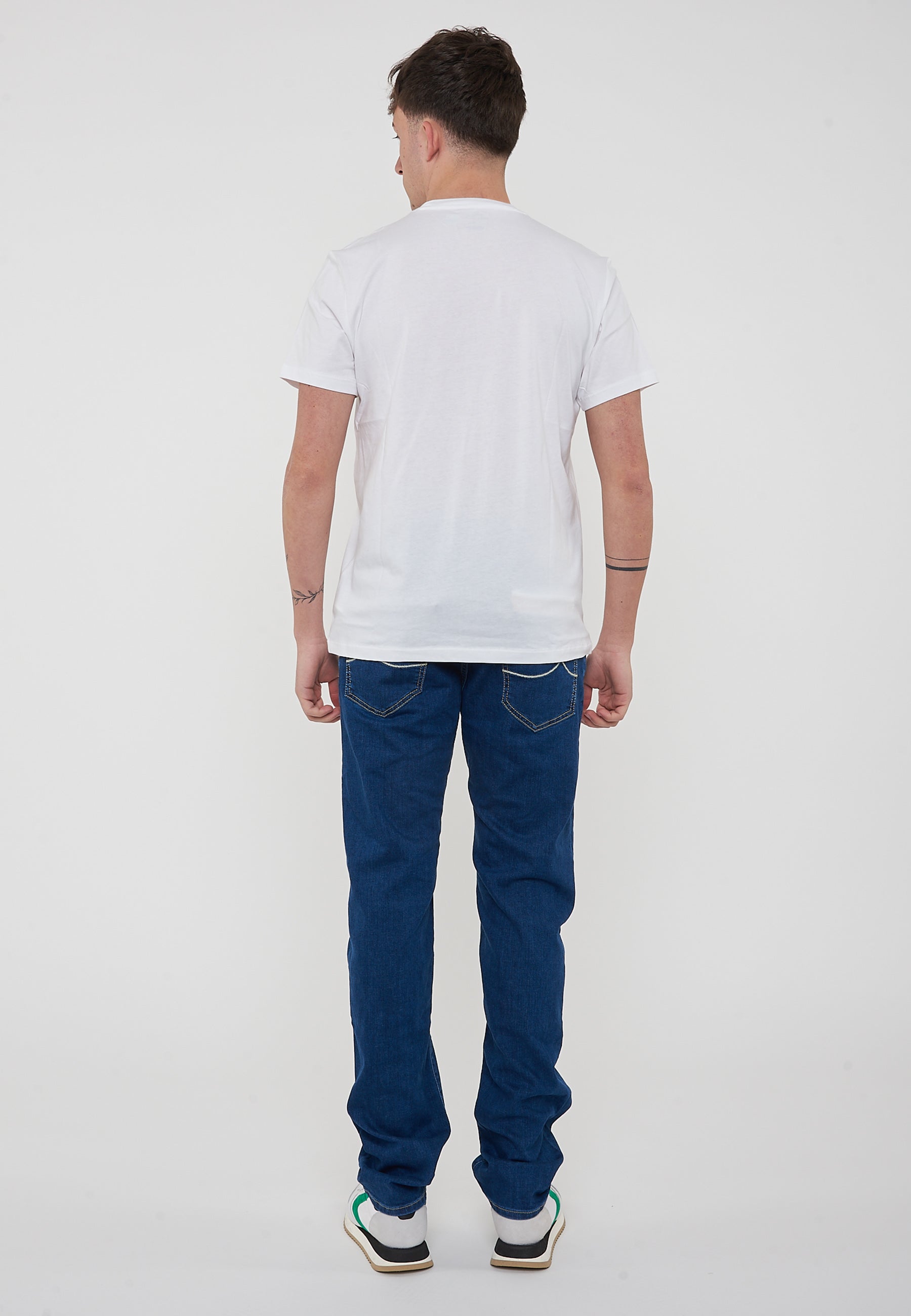 T-Shirt In Jersey di Cotone White