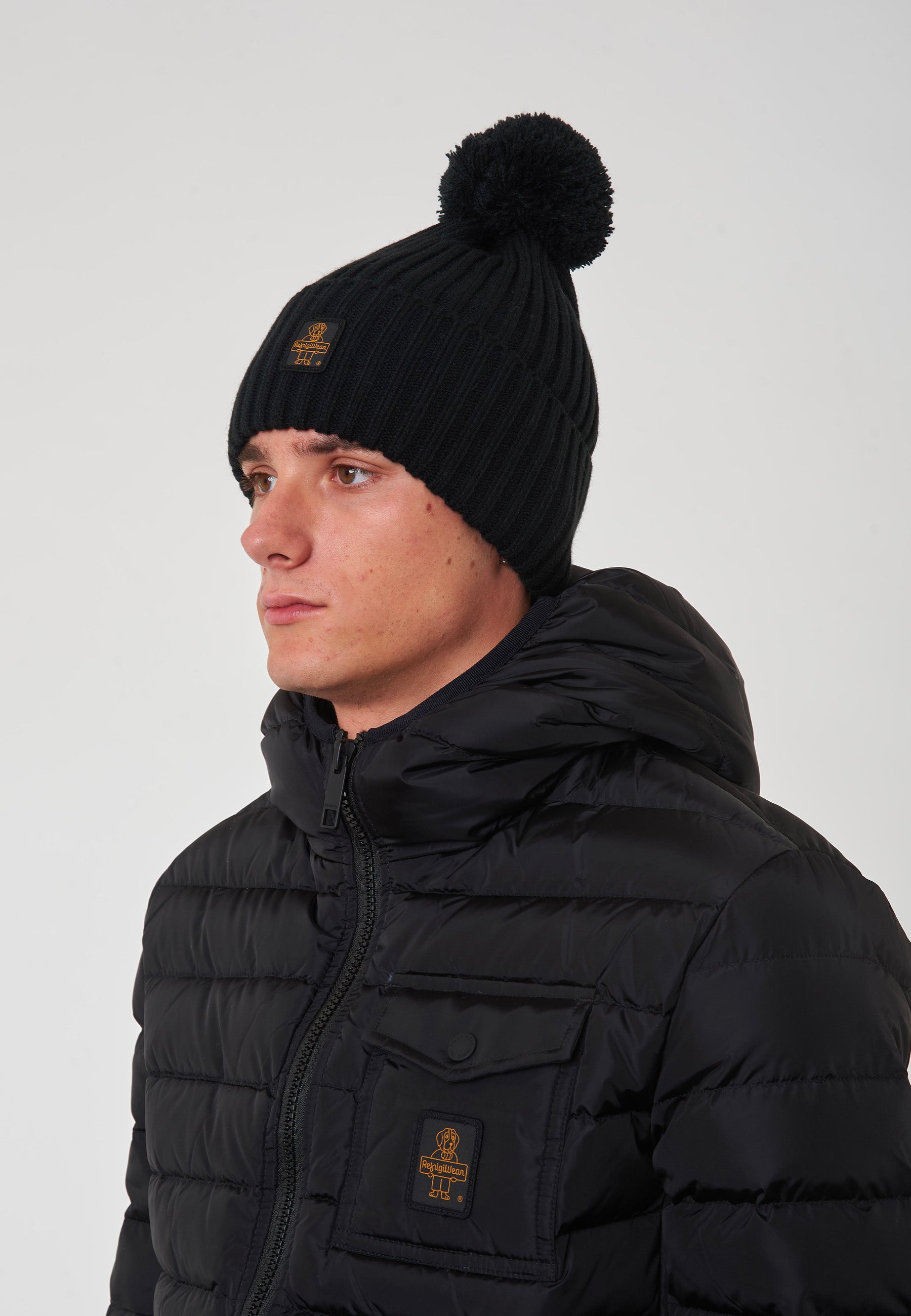 Berretto Unisex Modello Carvin Hat Nero
