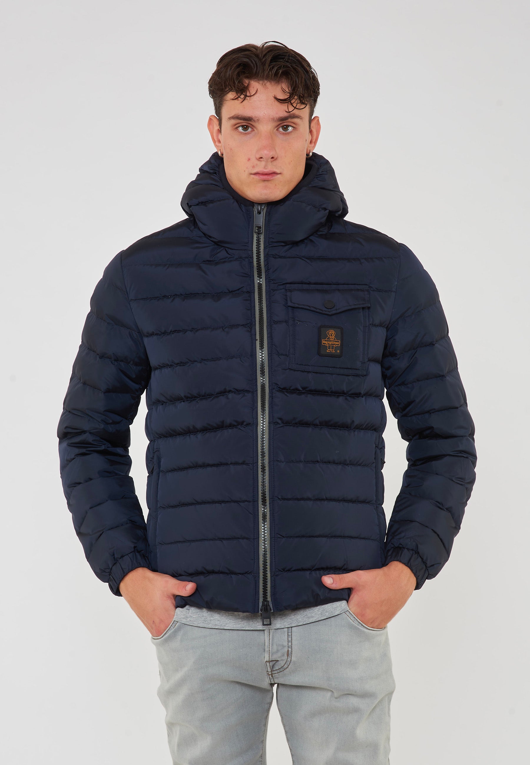 Piumino Uomo Modello Hunter Dark Blue