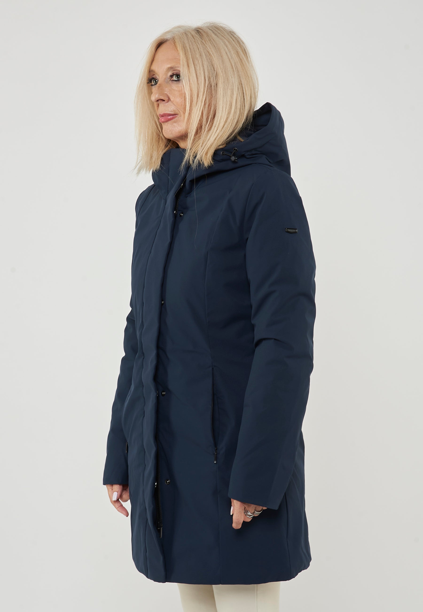 Parka Donna Modello Lady Tech Dark Blue