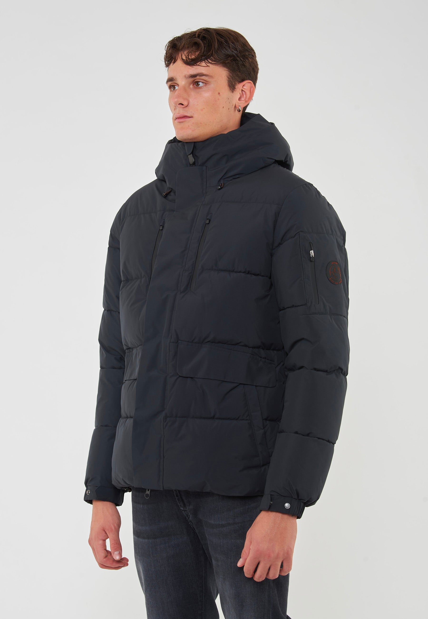 Parka Uomo Animal Free Modello Alter Black