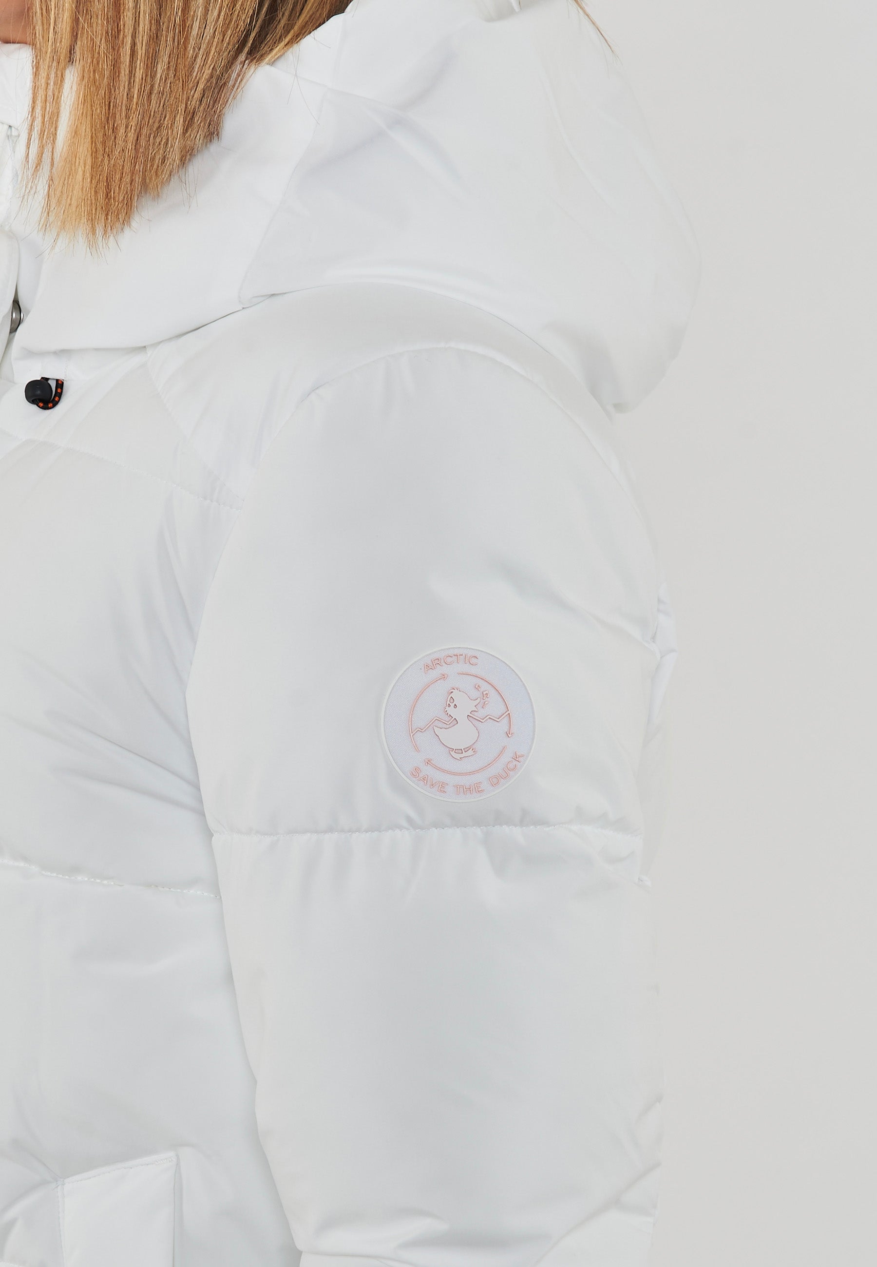 Parka Donna Con Cappuccio Bethany White