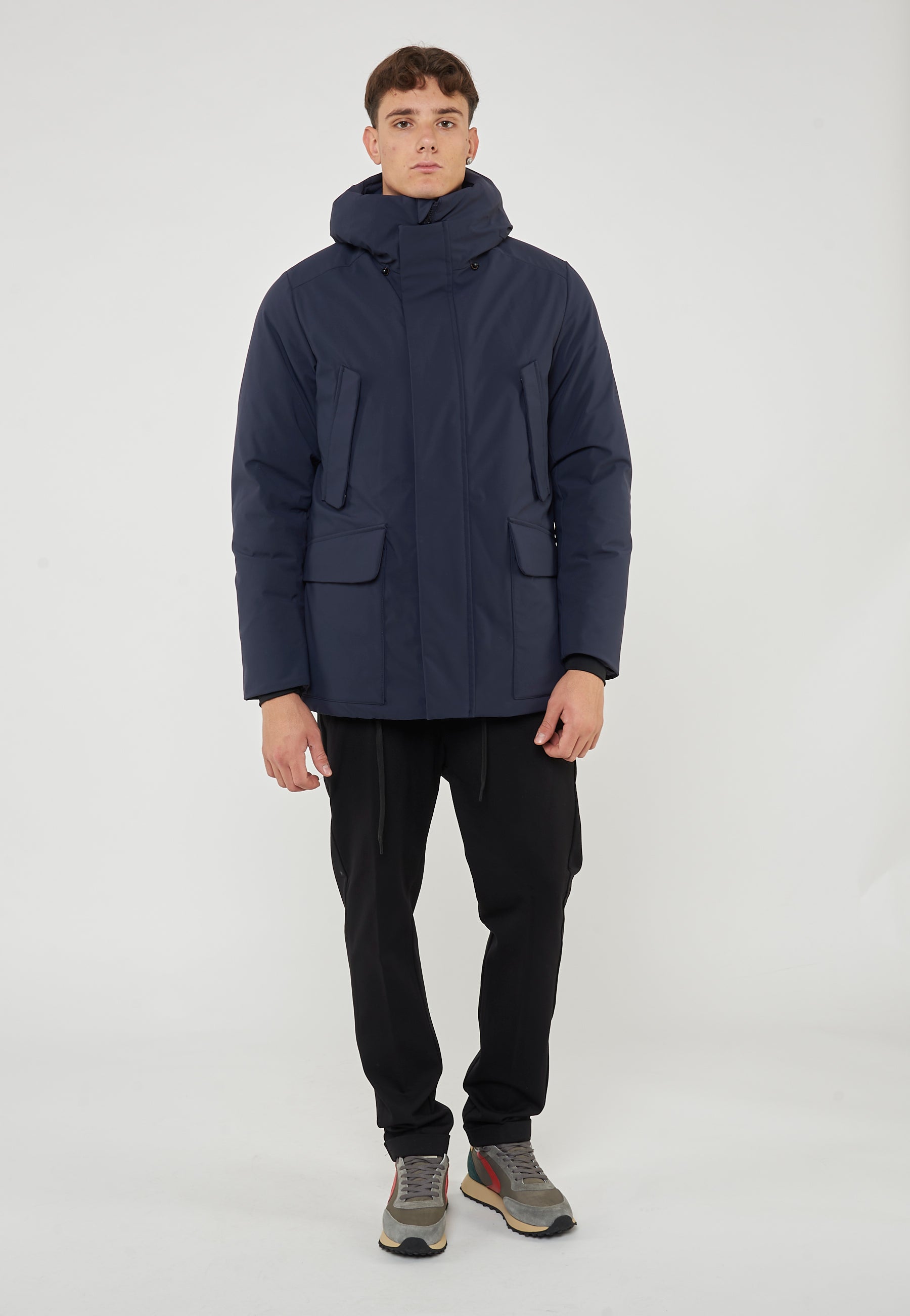 Parka Uomo Elon Navy Blue