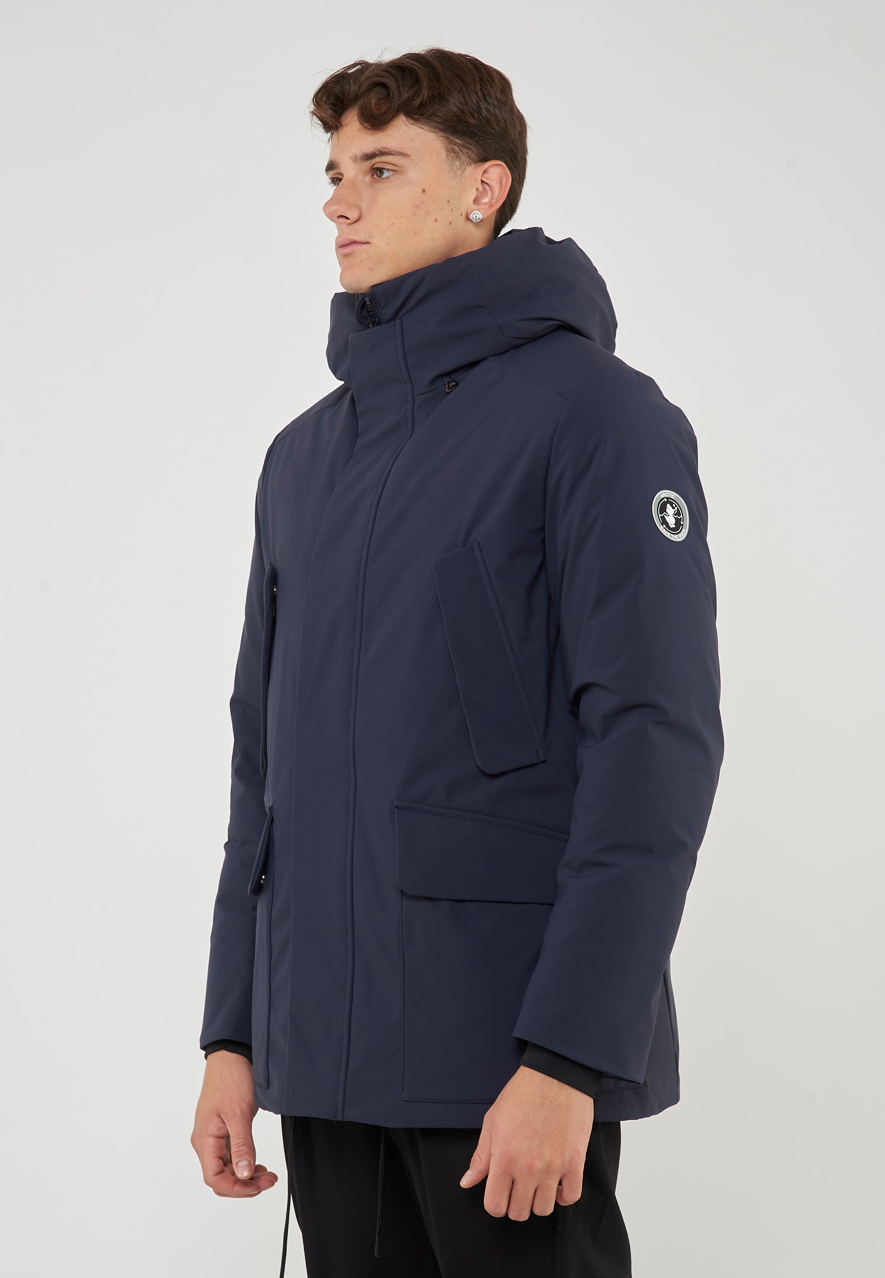 Parka Uomo Elon Navy Blue