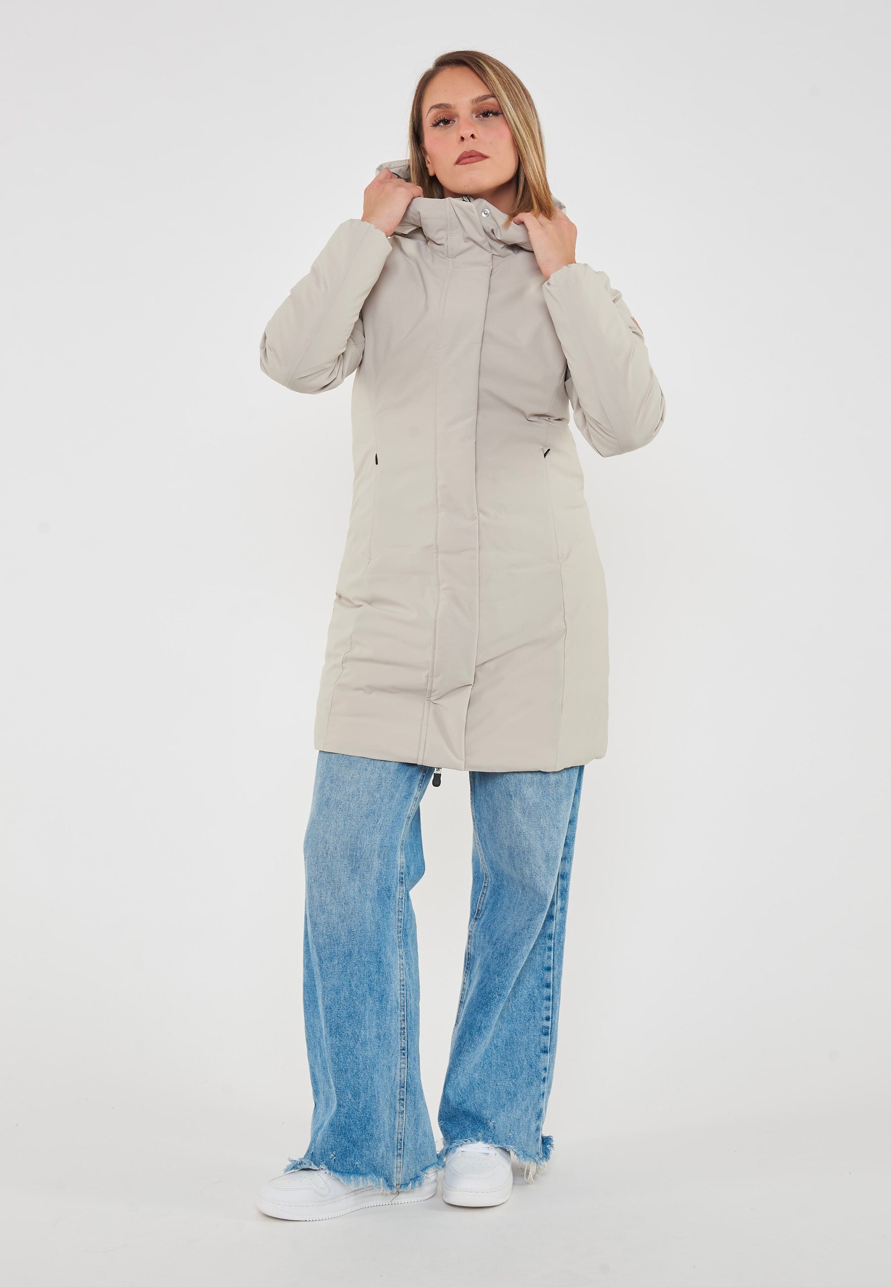Parka Donna Modello Leyla Rainy Beige