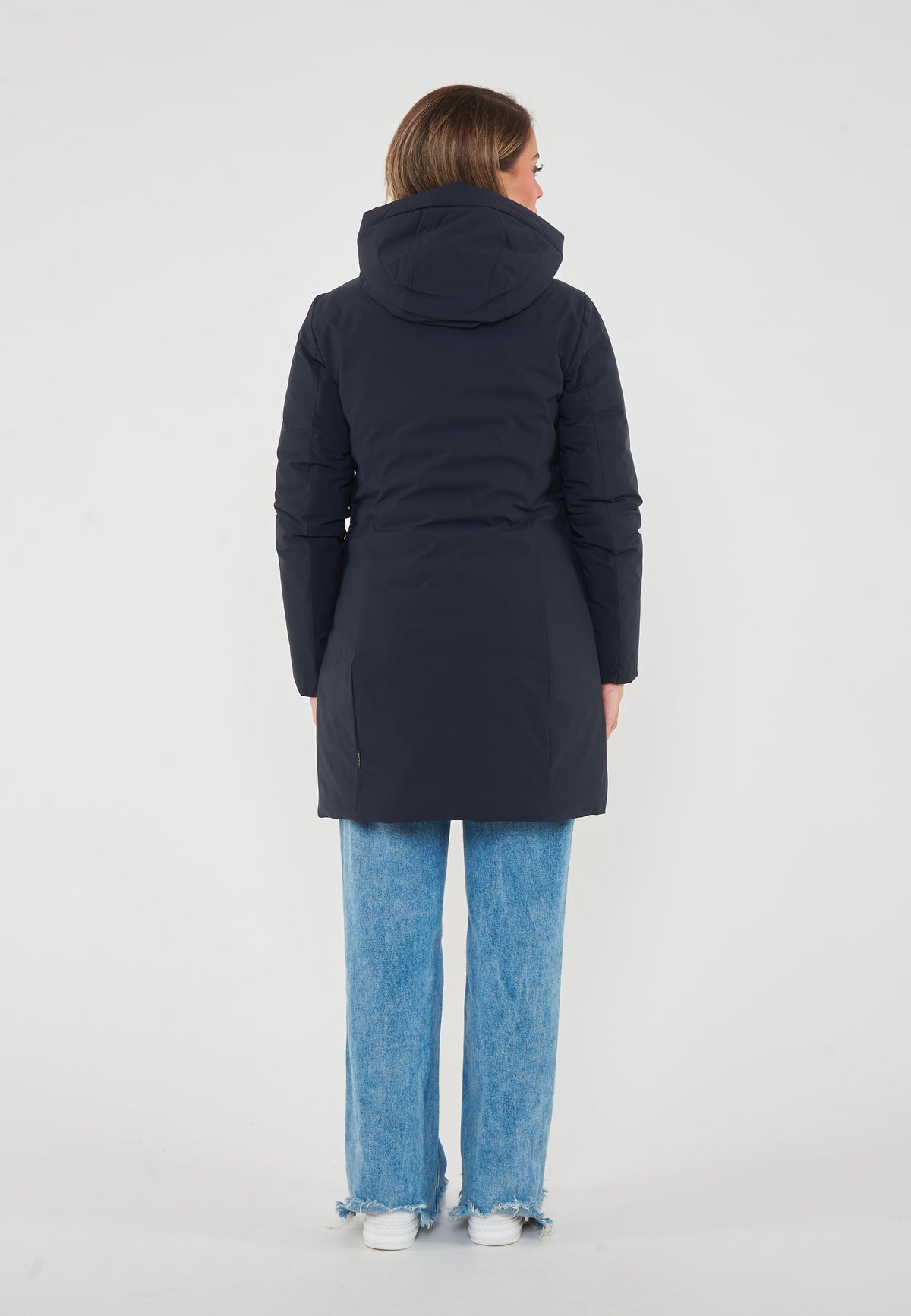Leyla Women's Parka Blue Black
