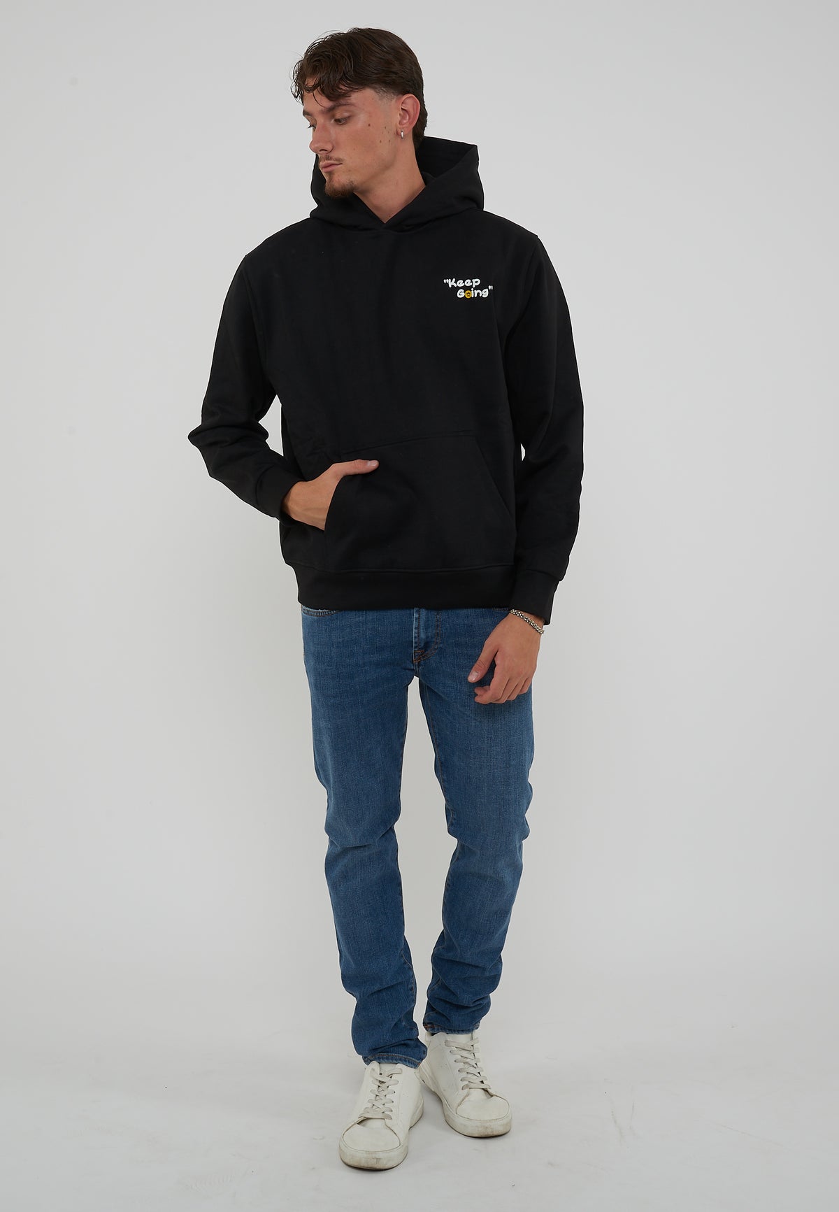 Felpa Con Cappuccio Hoodie Black