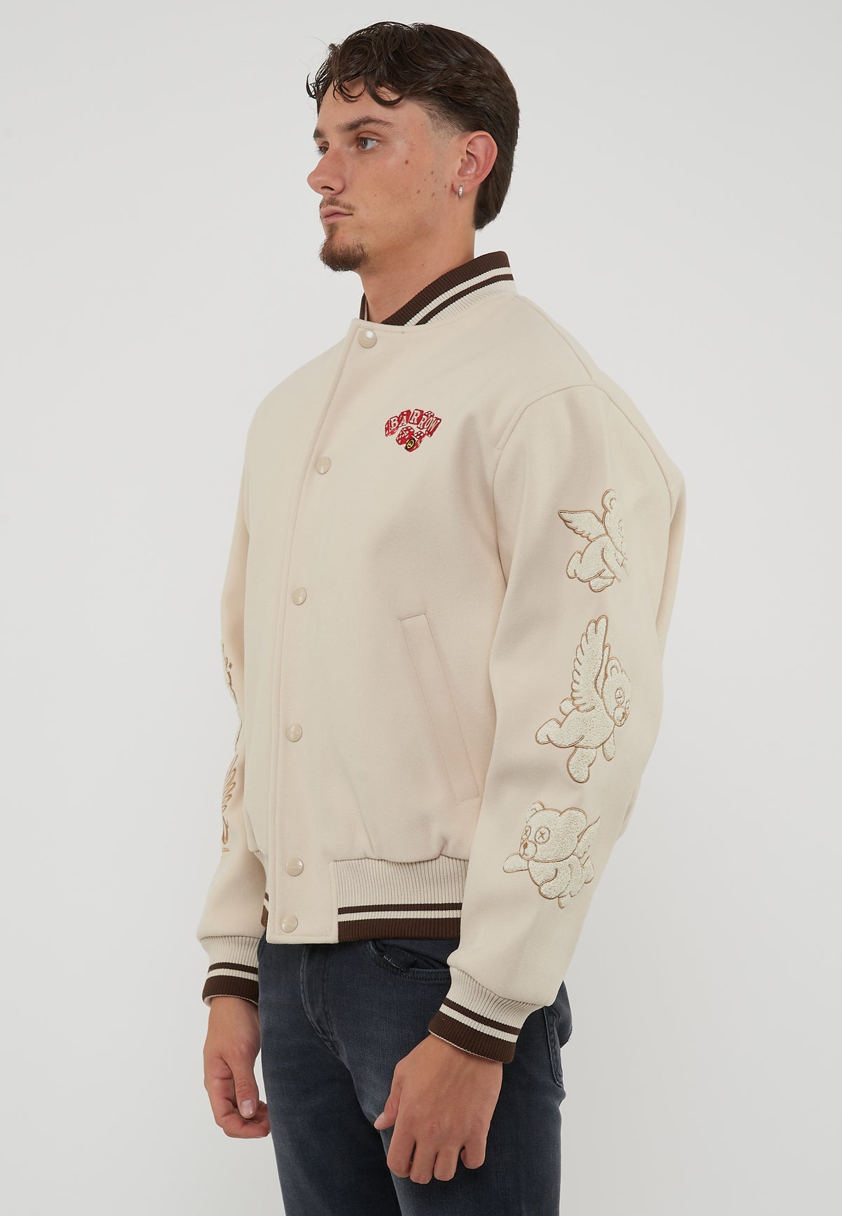 College Jacket Coconut