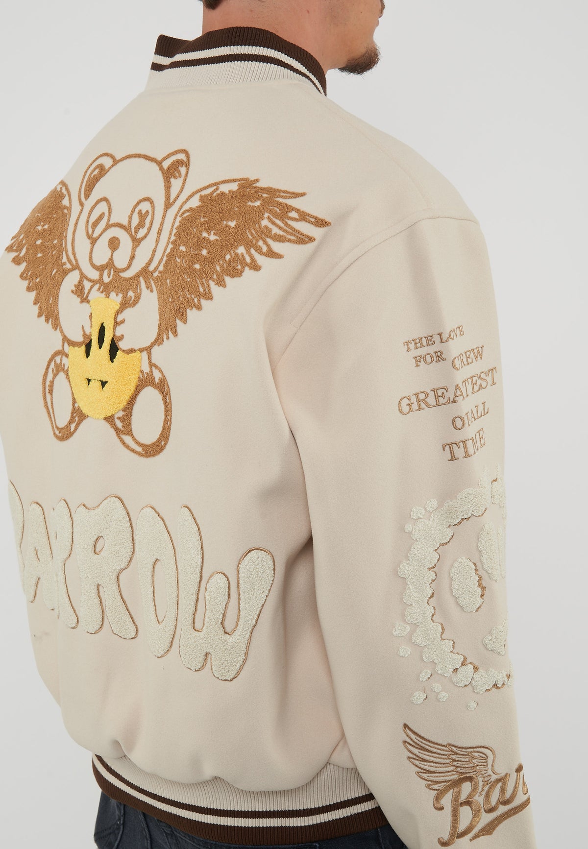 College Jacket Coconut