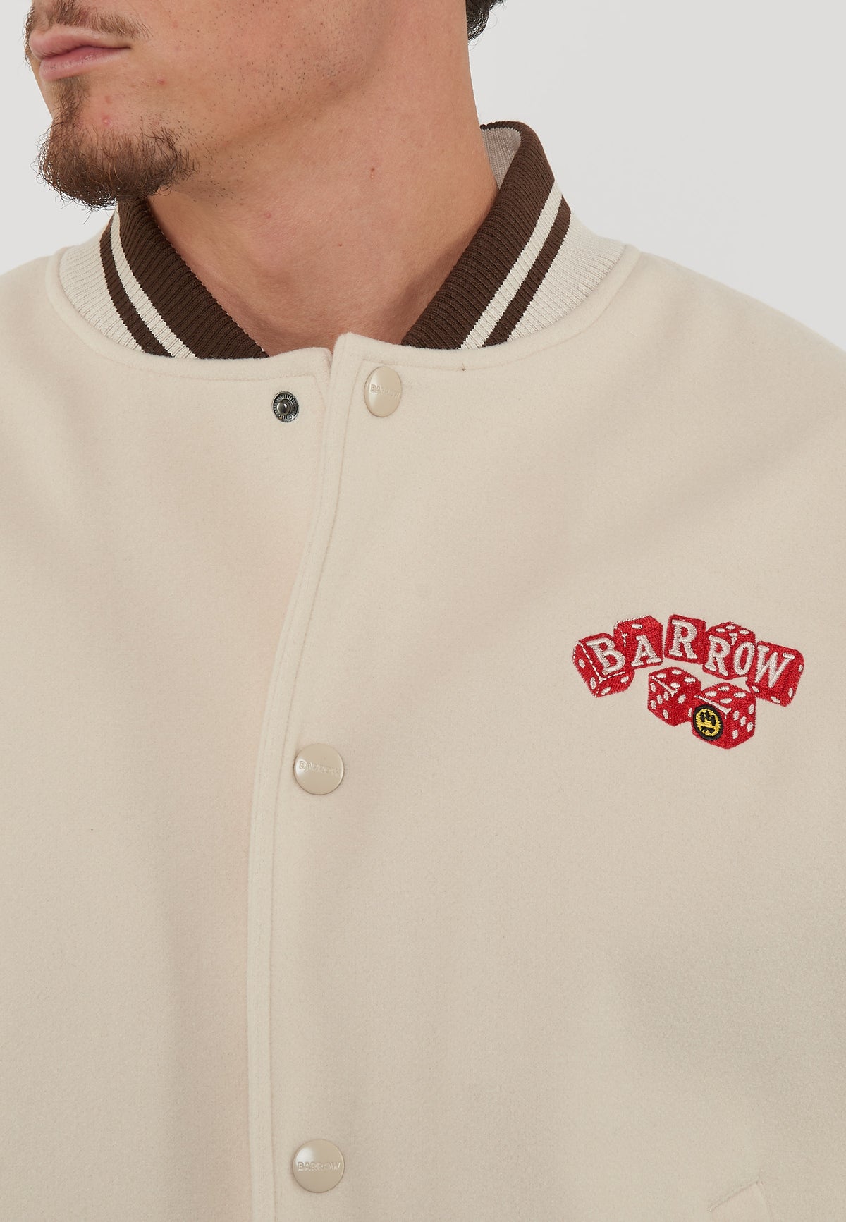 College Jacket Coconut