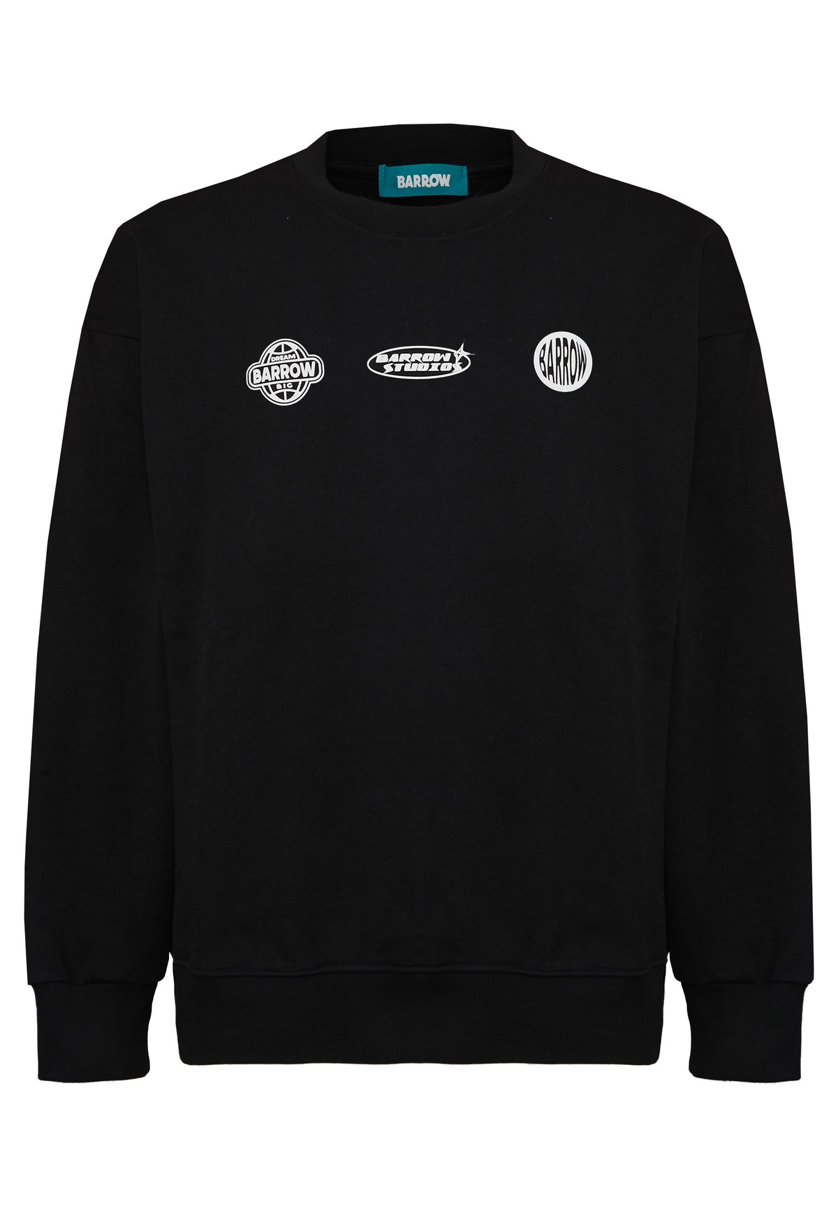 Felpa Girocollo Black