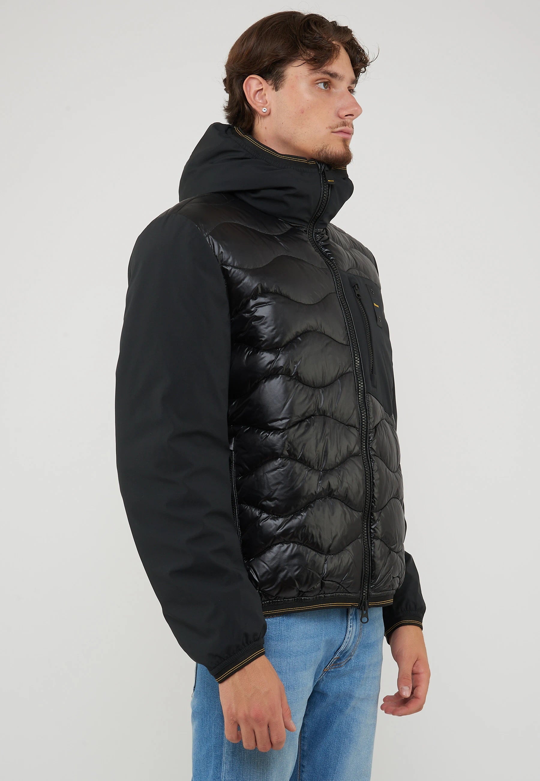 Piumino Imbottitura Mista Albert Nero