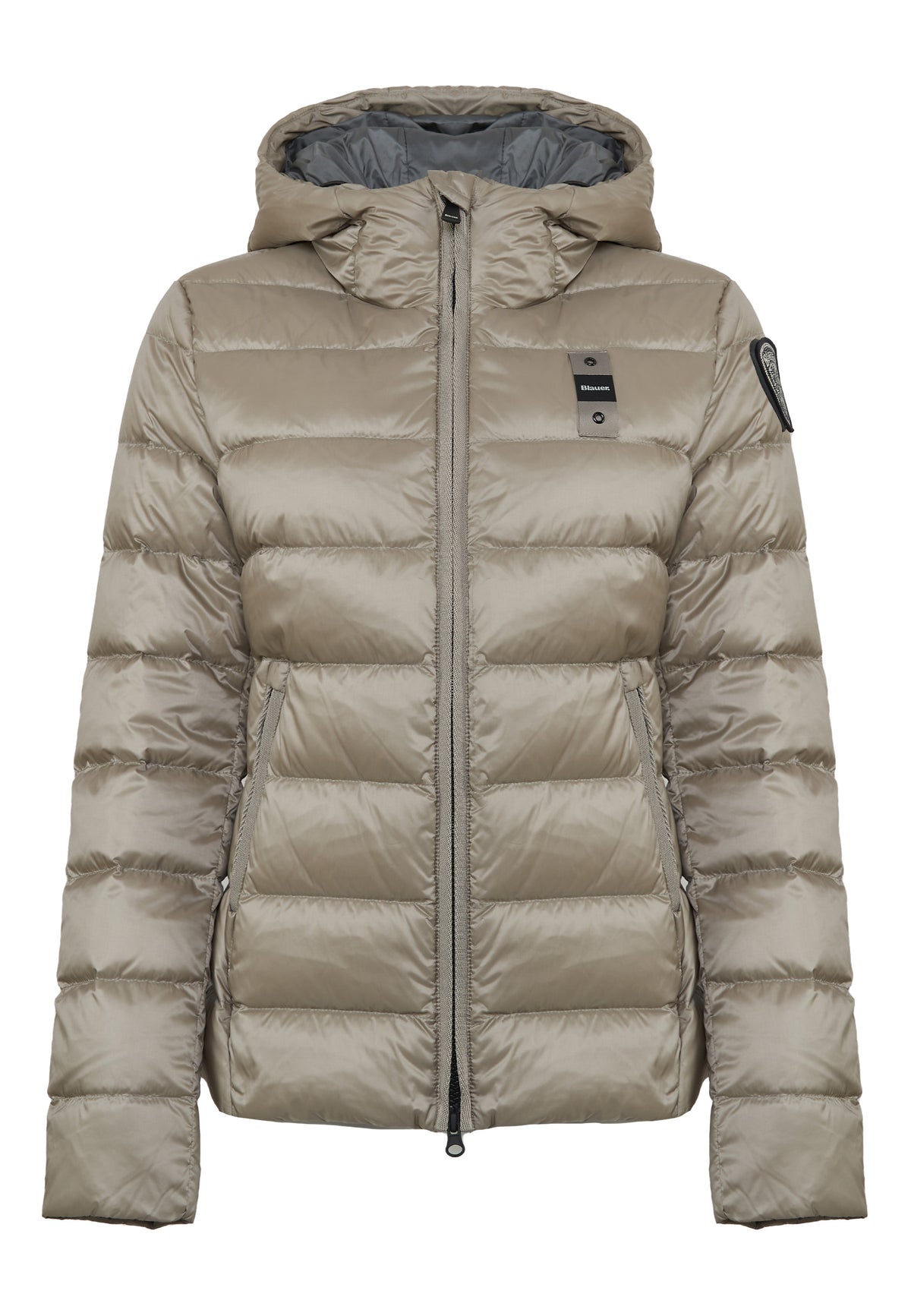 Piumino Sfiancato Charme Grigio Nebbia