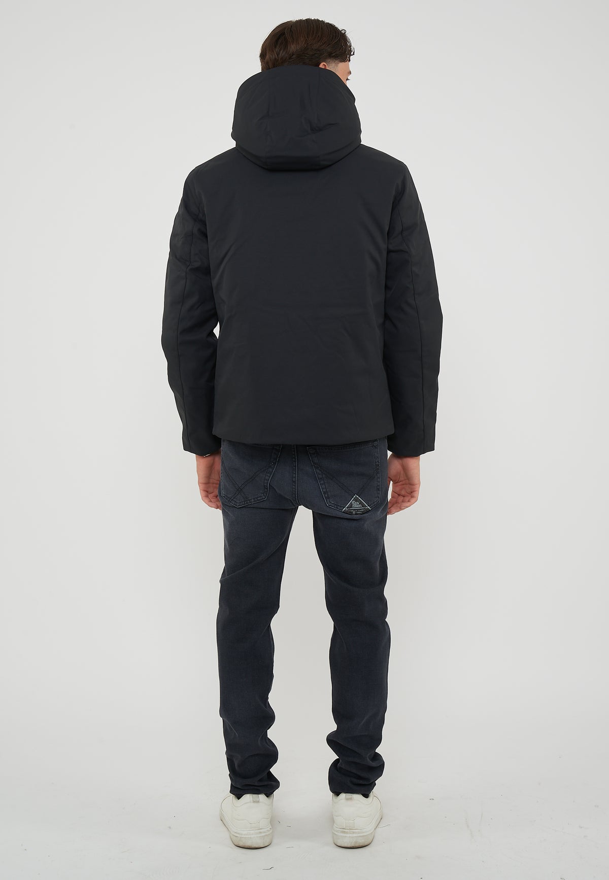 Herring 3.0 Giacca Corta Con Cappuccio Da Uomo Jet Black