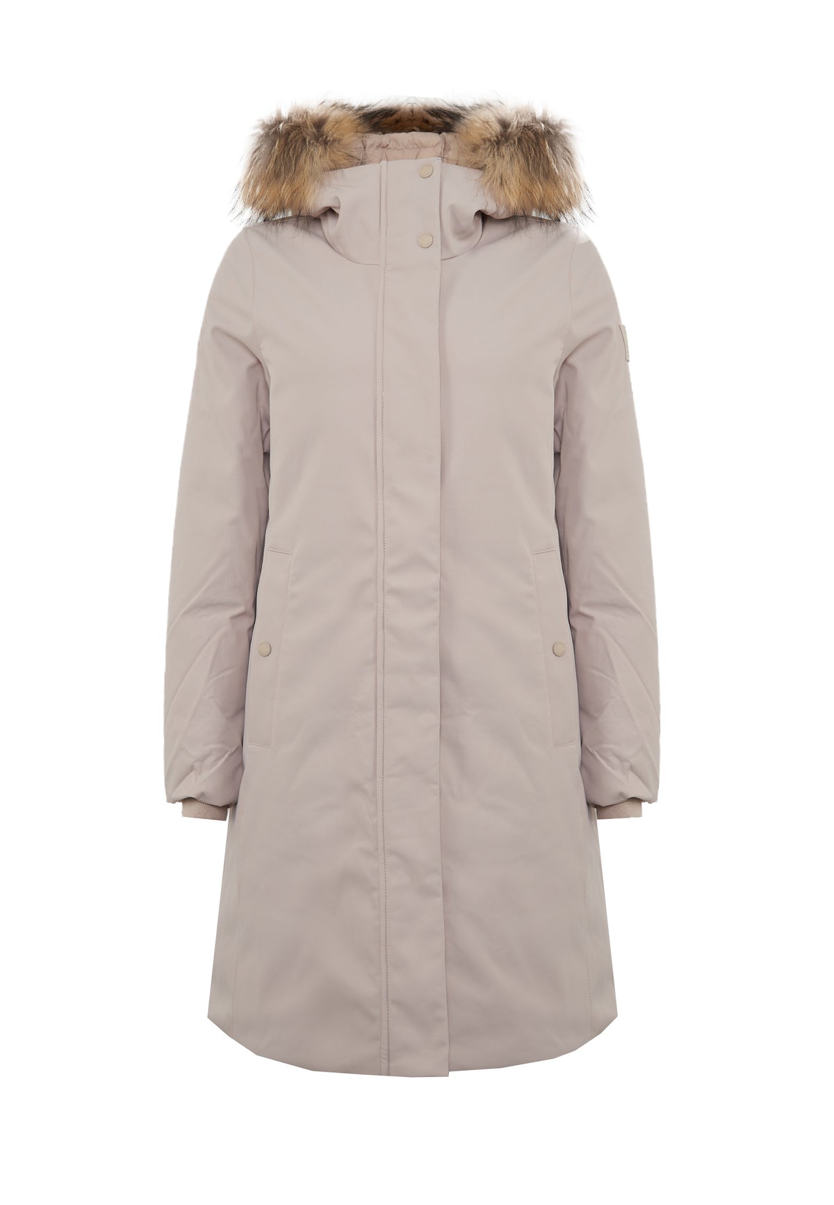 Lolita Real Fur Piumino Softshell Da Donna Perfectley Pale