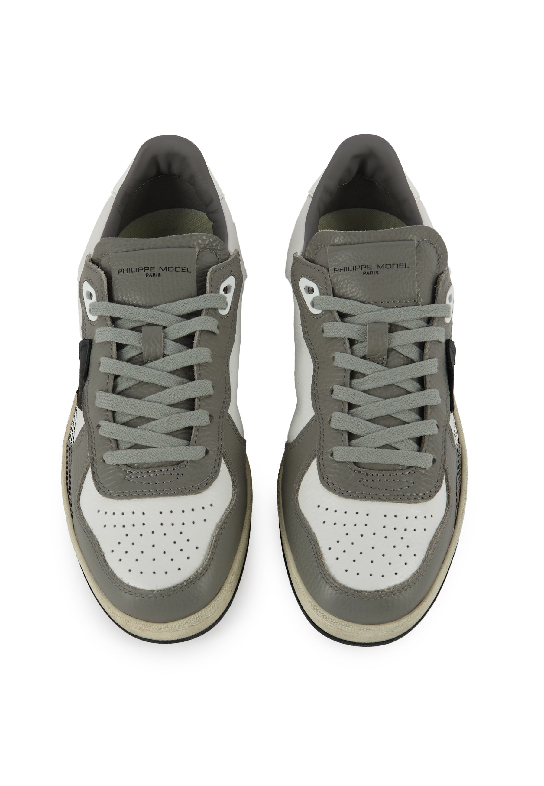 Sneaker Pgla Uomo Bianco Grigio