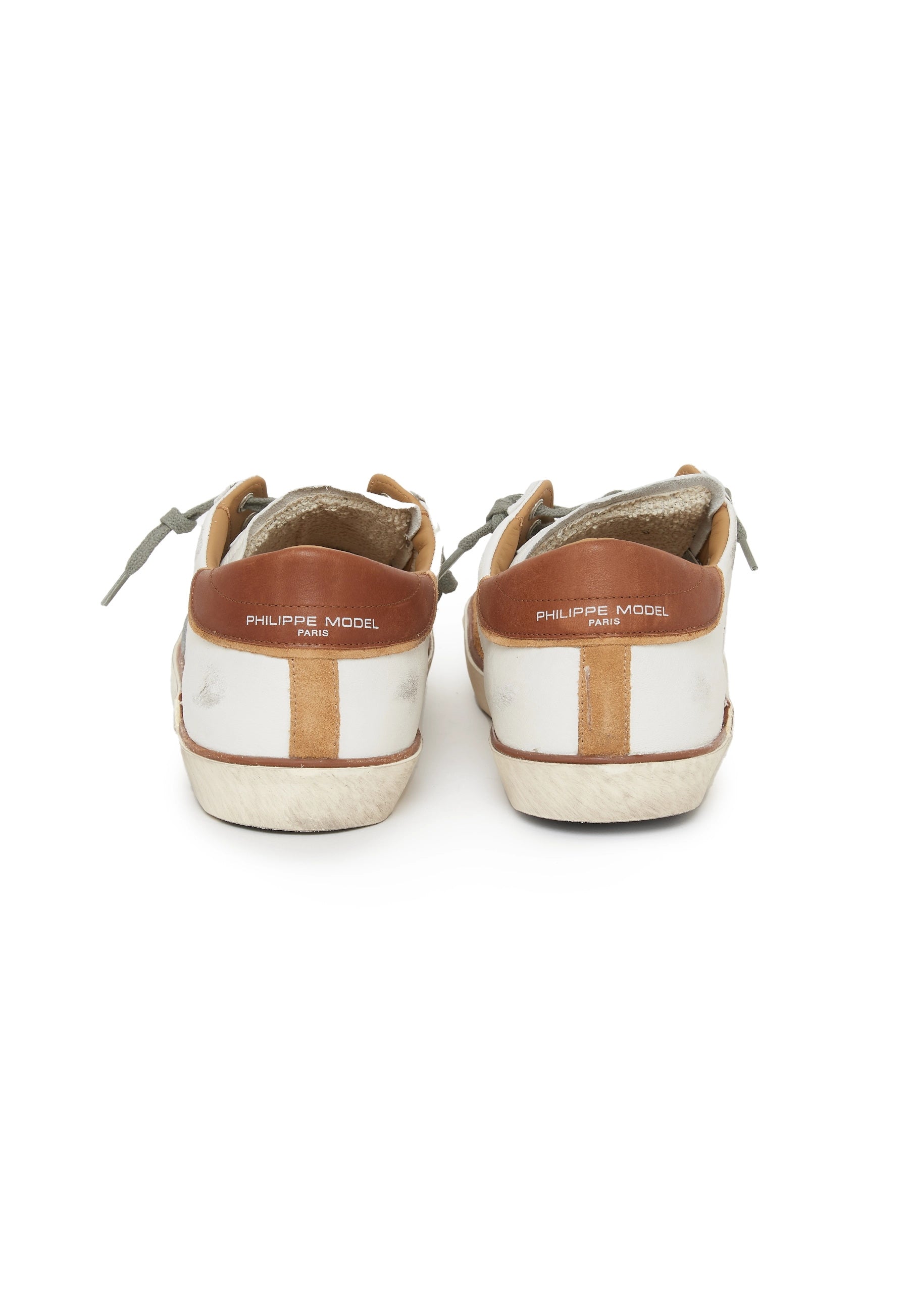 Sneaker Prsx Bianco Marrone