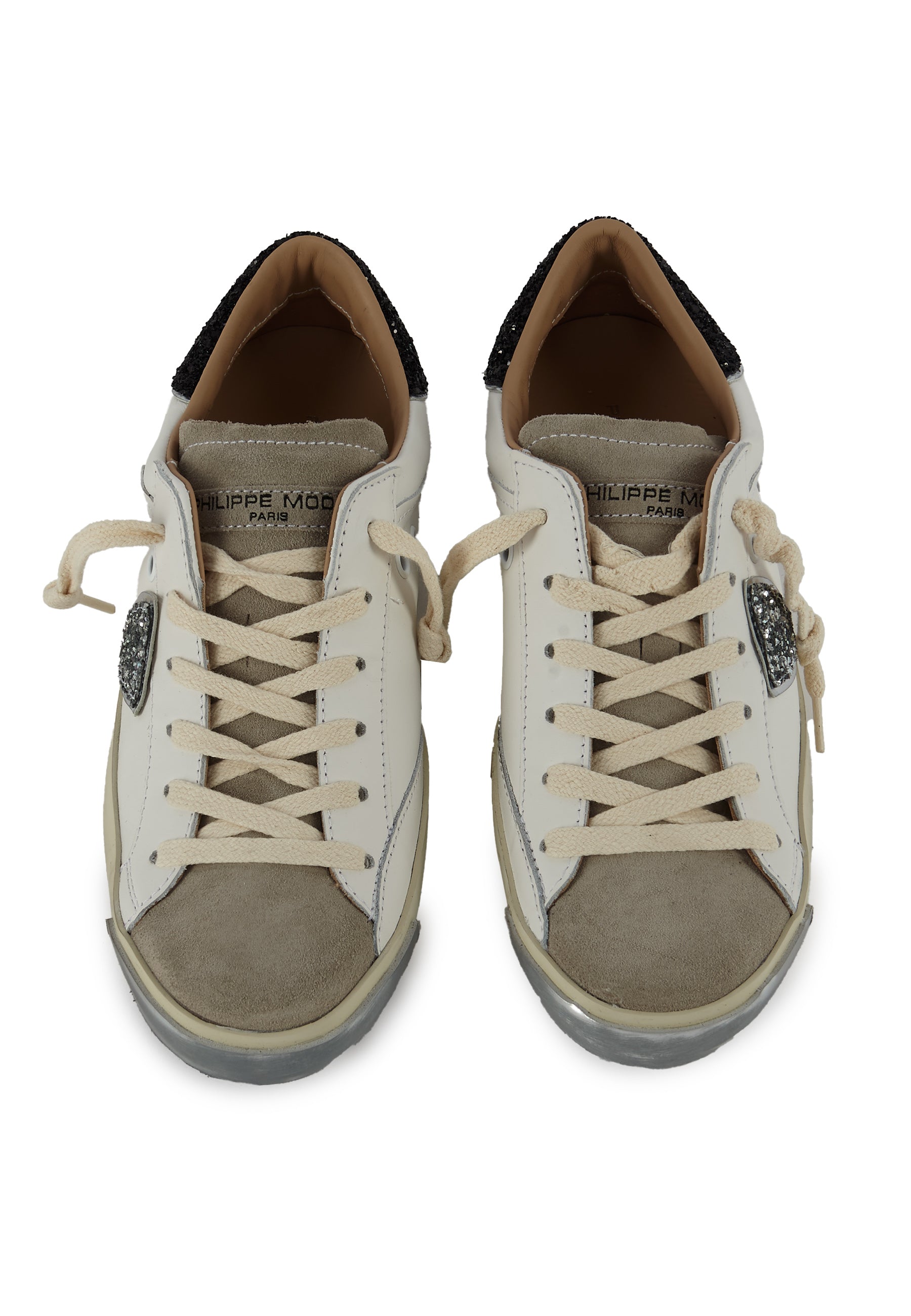 Sneaker Bassa Prsx Bianco Nero
