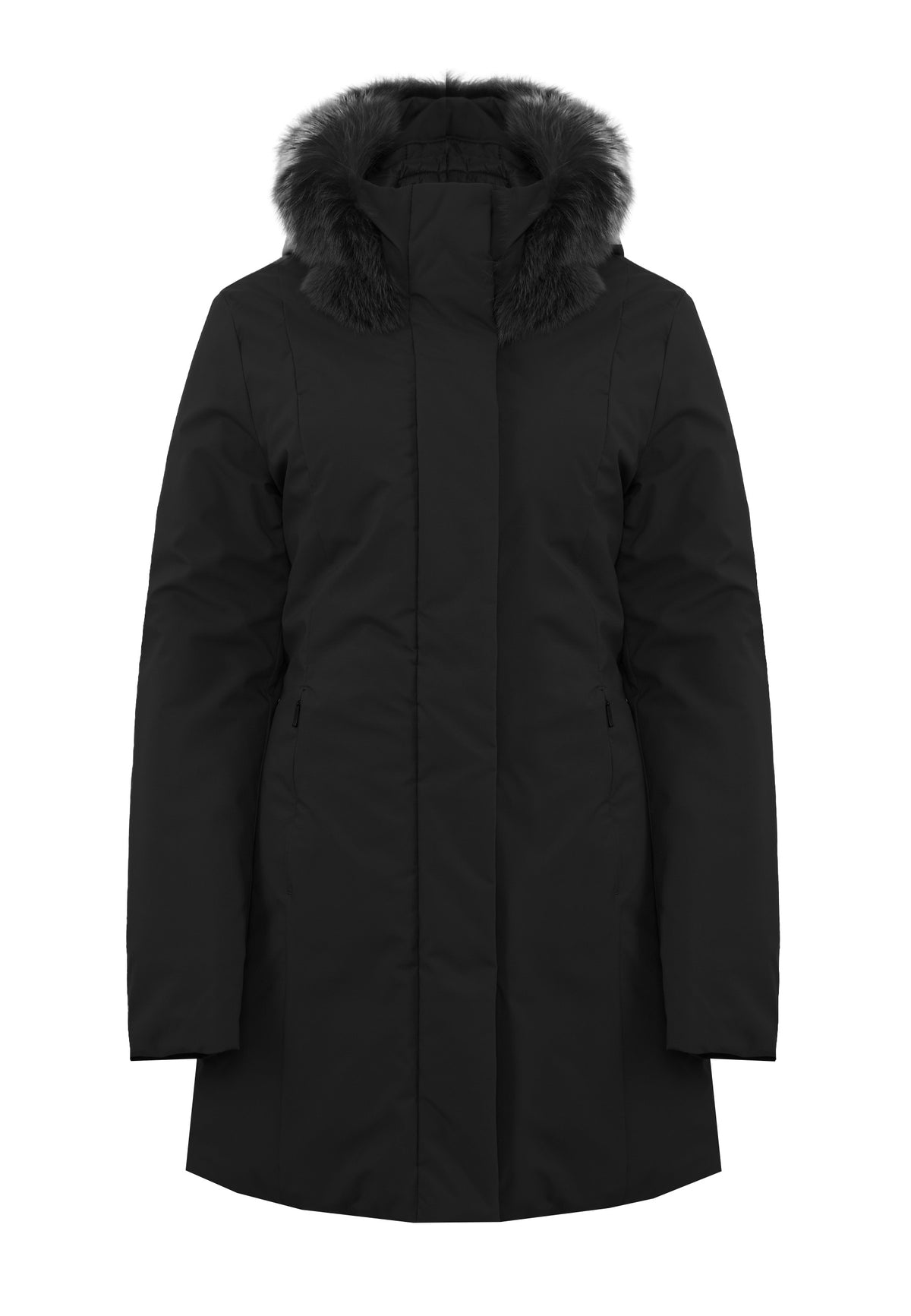 Parka Donna Modello Lady Tech Fur Jacket Nero