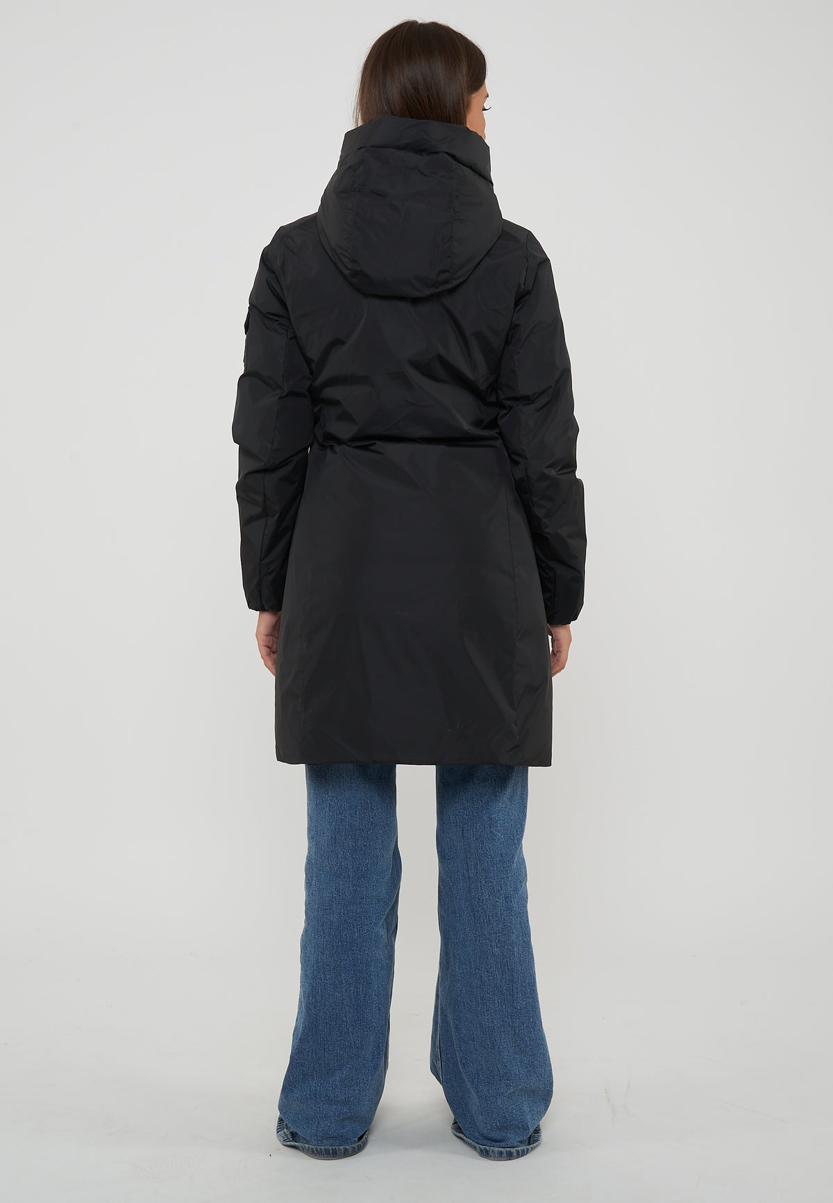 Piumino Donna Long Nebla Jackey Black Coffee