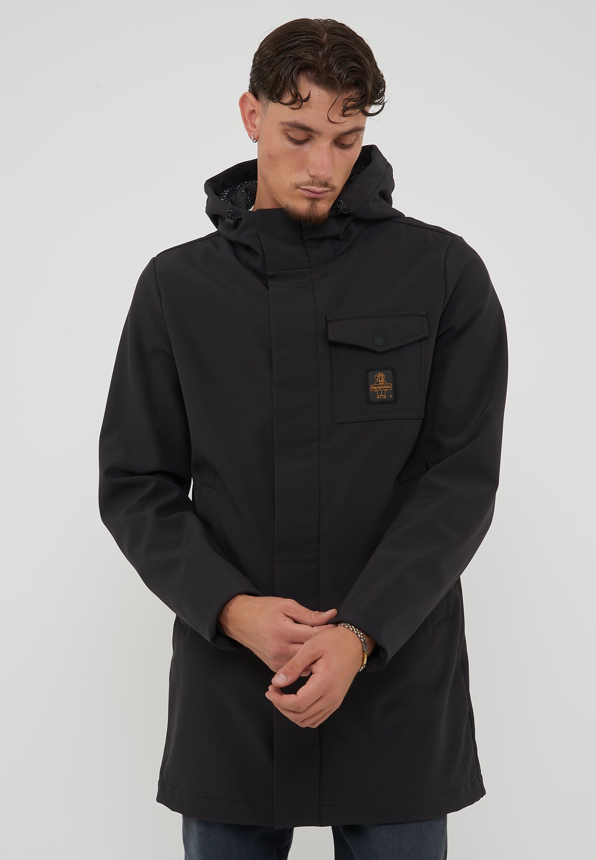 Piumino Uomo Long Speed Jacket Nero