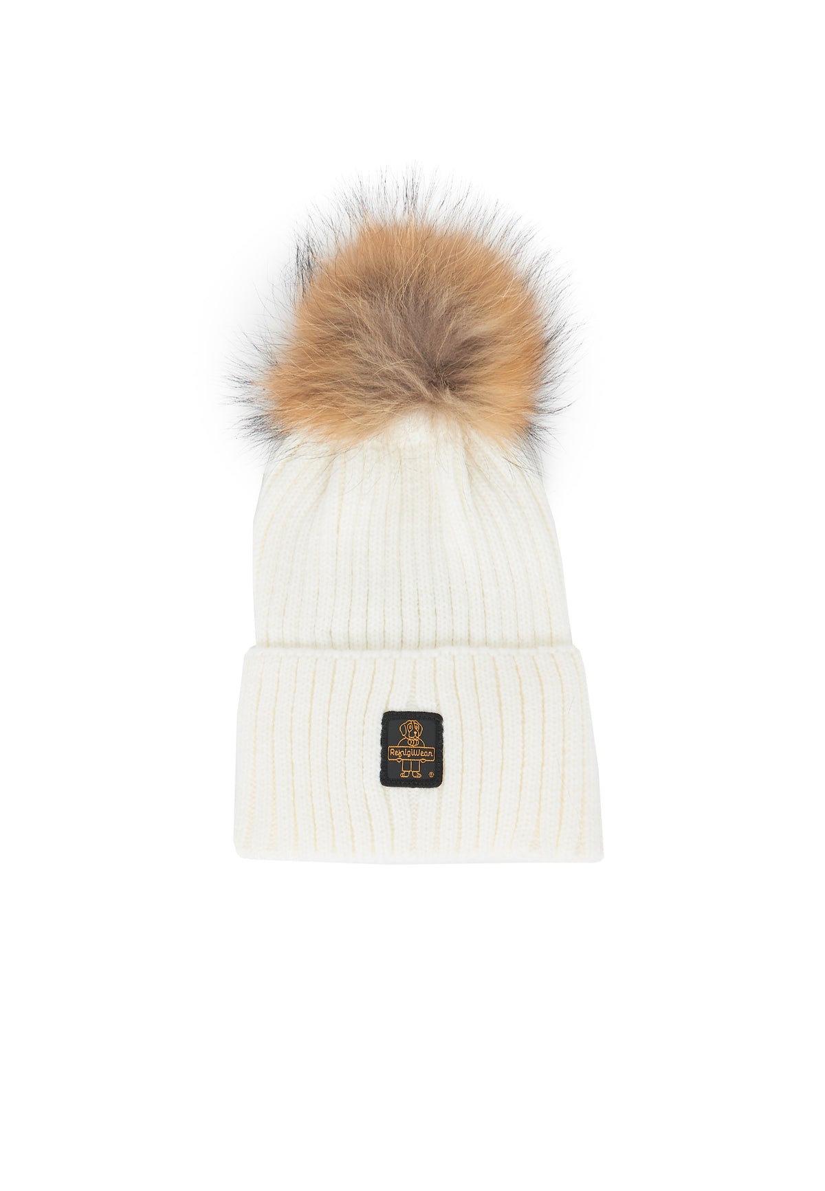 Berretto Donna Modello Snow Flake Bianco Ottico