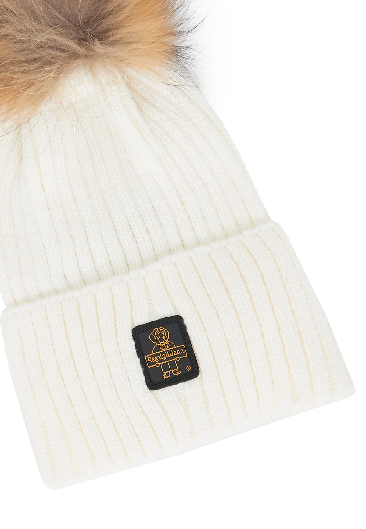Berretto Donna Modello Snow Flake Bianco Ottico