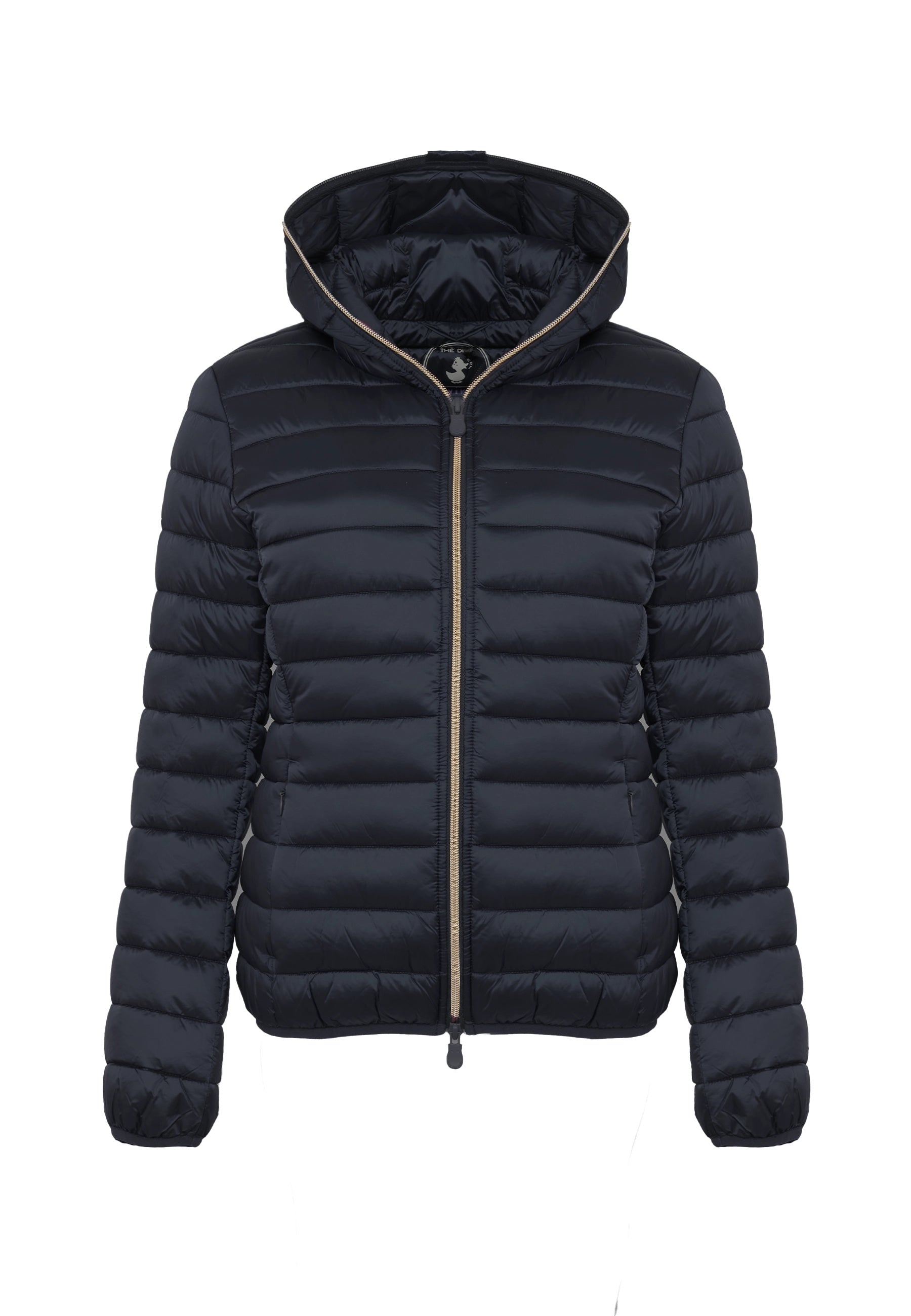 Piumino Animal Free Con Cappuccio Donna Alexis Black