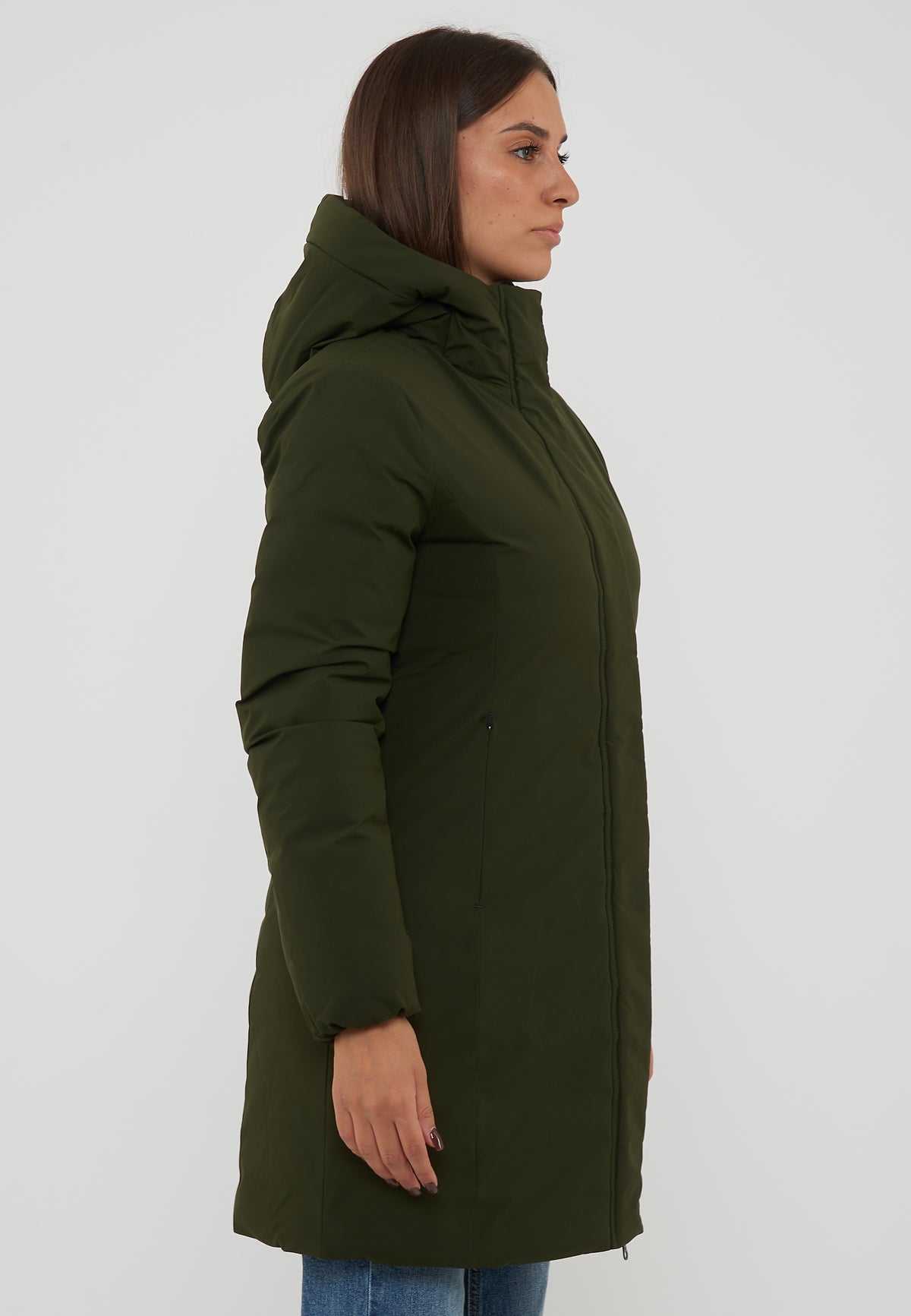 Parka Donna Modello Leyla Land Green