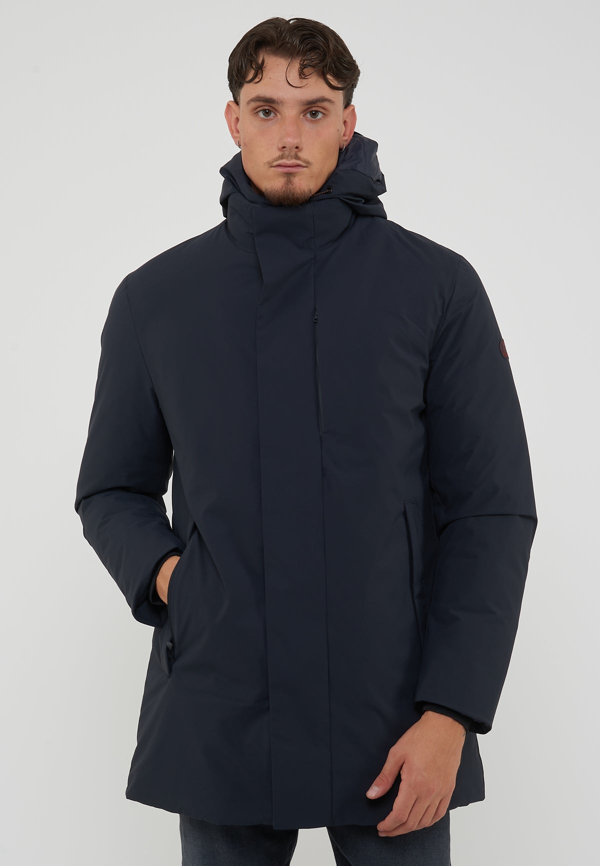 Parka Uomo Sesle Blue Black