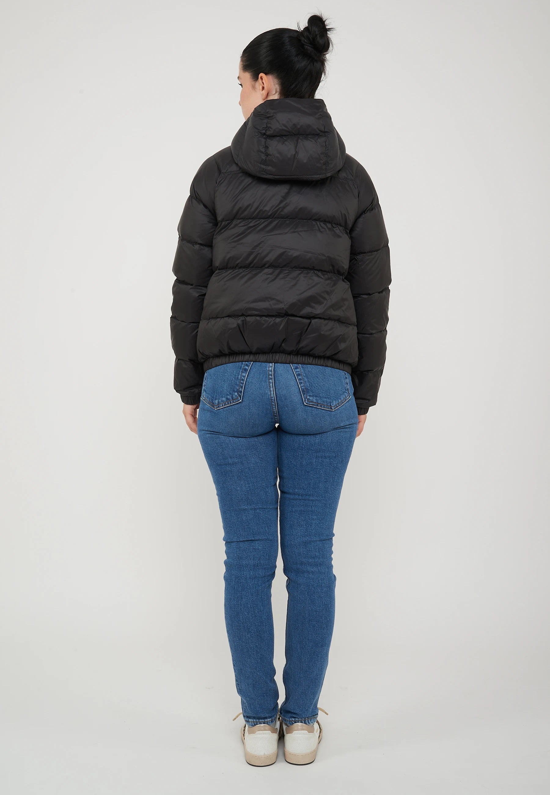 Giacca In Piumino Con Cappuccio Hydrenalite Down Da Donna Nero