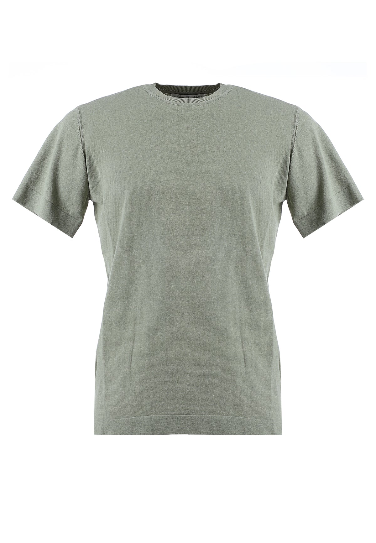 Short Sleeve Fine Knit T-Shirt