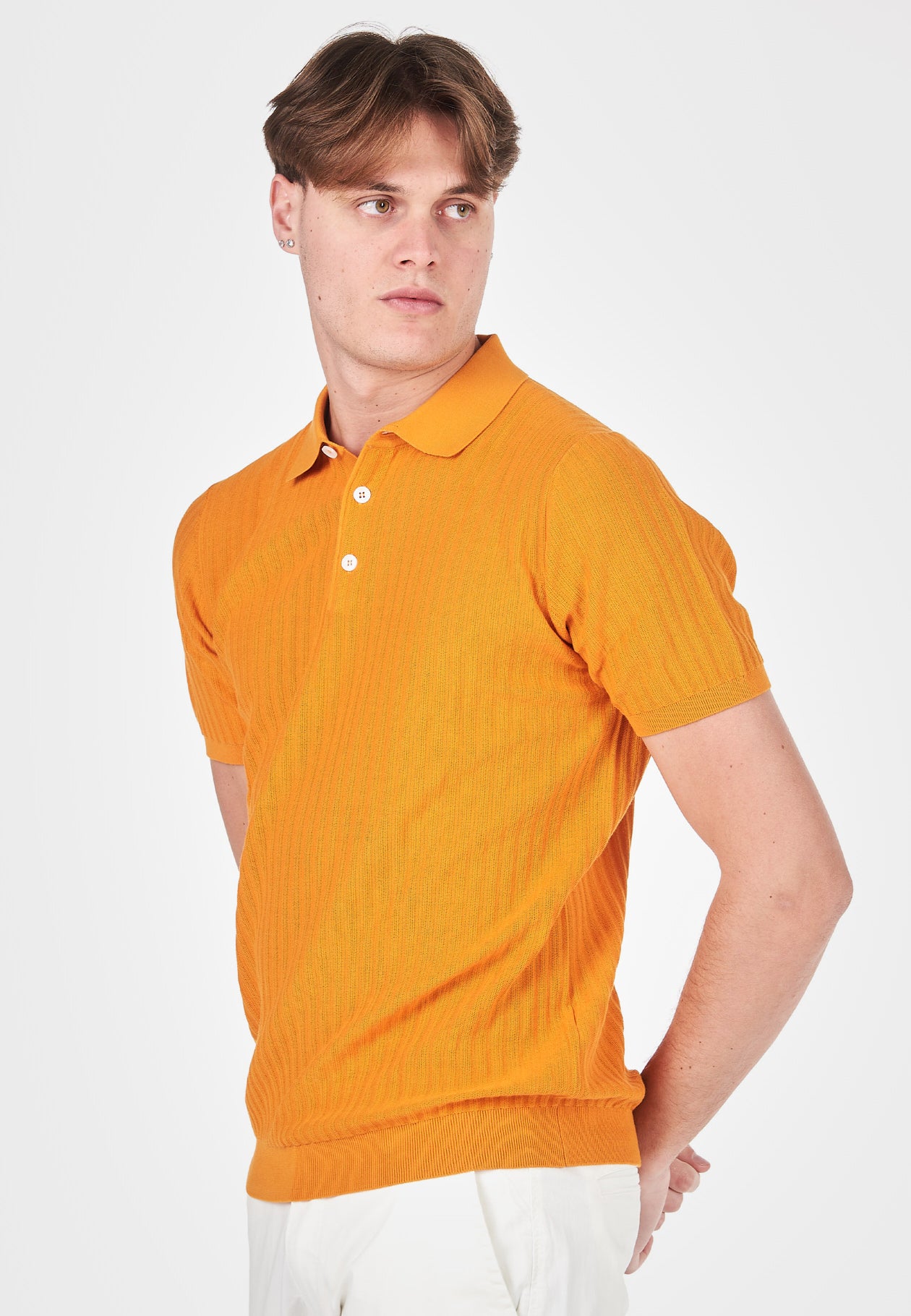Polo Mezza Manica Links Verticale